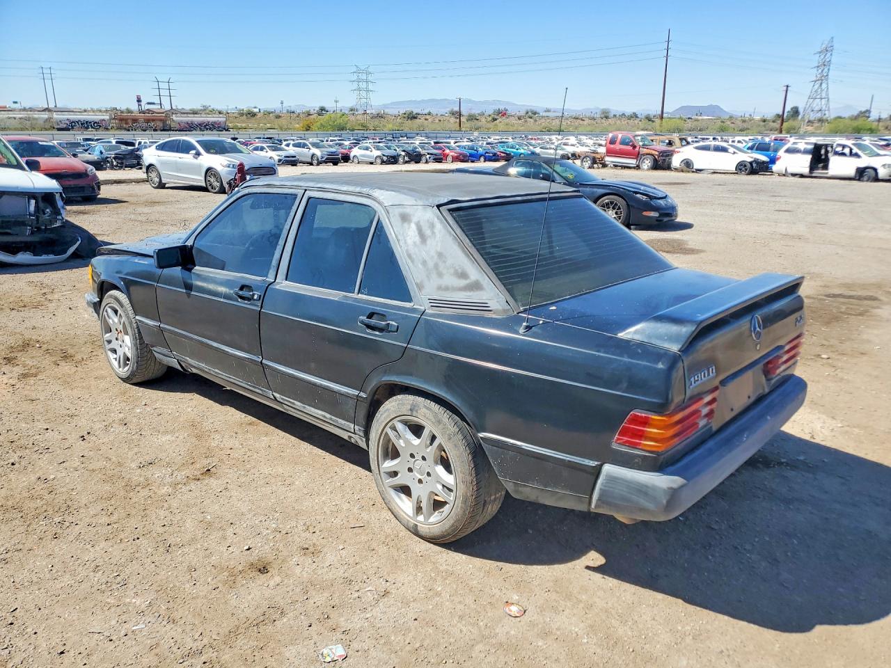 1984 Mercedes-benz 190 D 2.2 Black vin: WDBDB22A9EA117685