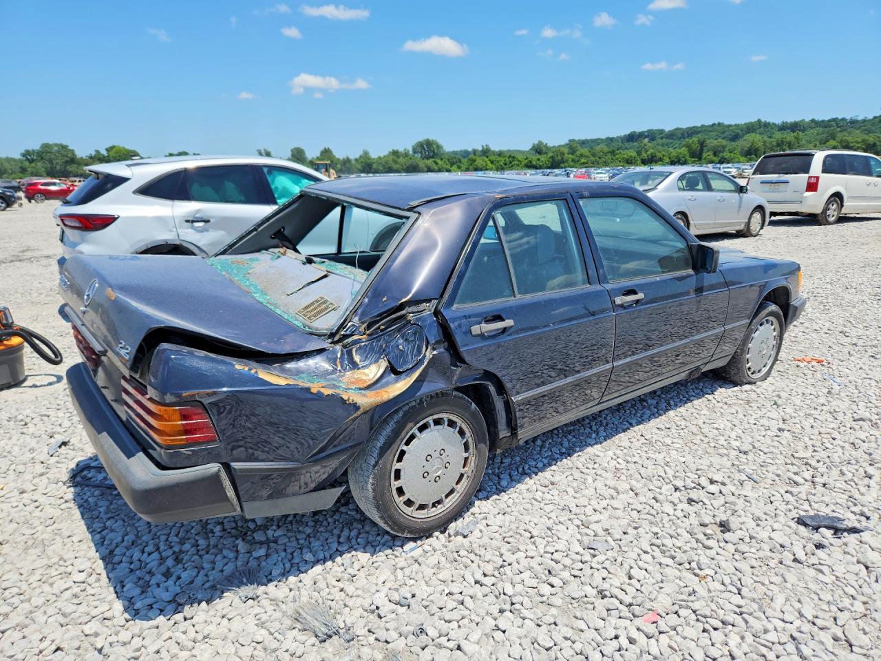 1985 Mercedes-benz 190 D 2.2 Черный vin: WDBDB22C0FF116575