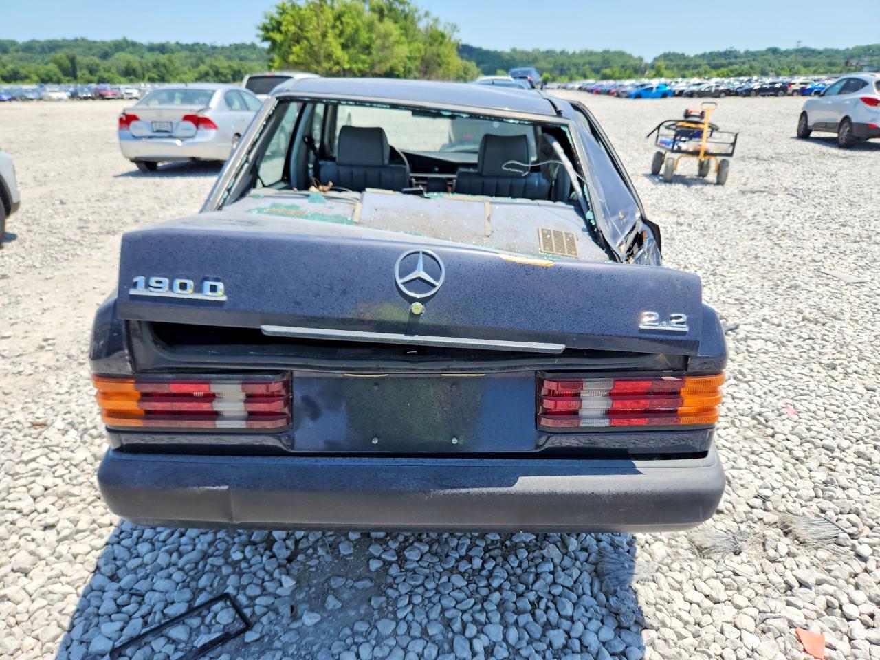 1985 Mercedes-benz 190 D 2.2 Черный vin: WDBDB22C0FF116575