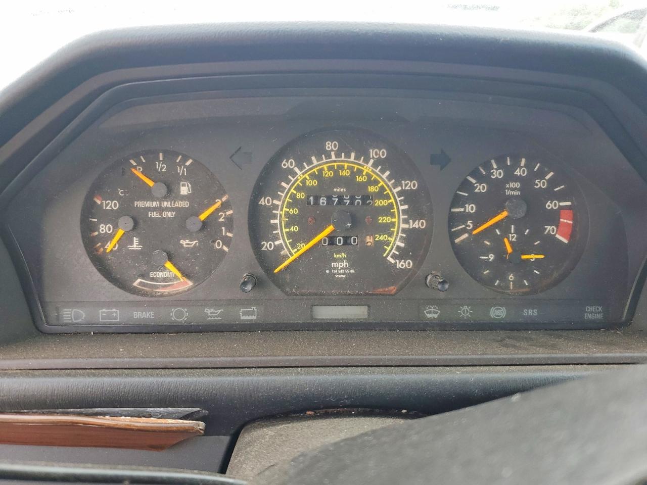 1990 Mercedes-benz 300 E 2.6 Black vin: WDBEA26D8LB223693