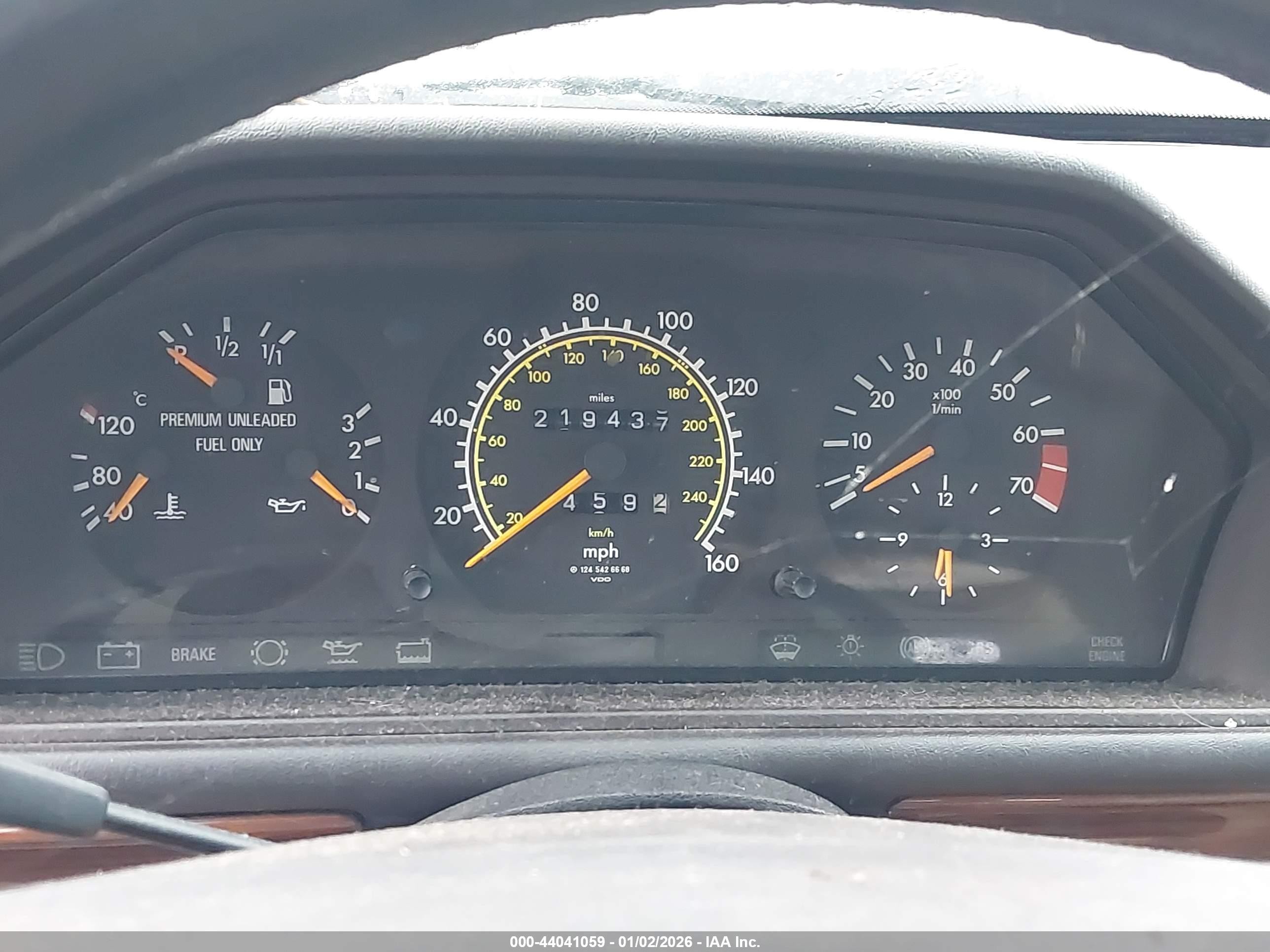 1991 Mercedes-benz 300 E Teal vin: WDBEA30D2MB442133