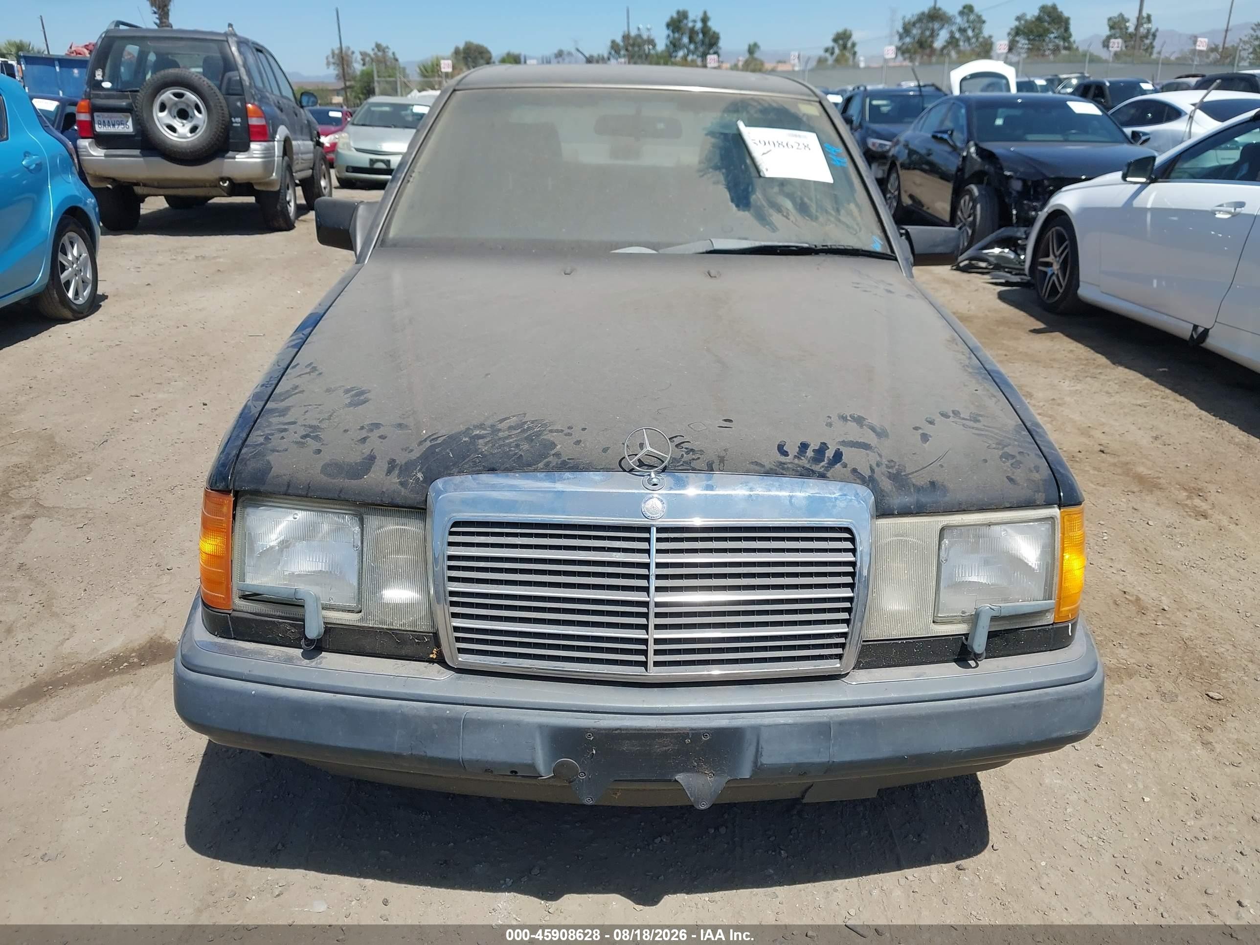 1991 Mercedes-benz 300 E Black vin: WDBEA30D3MB292338