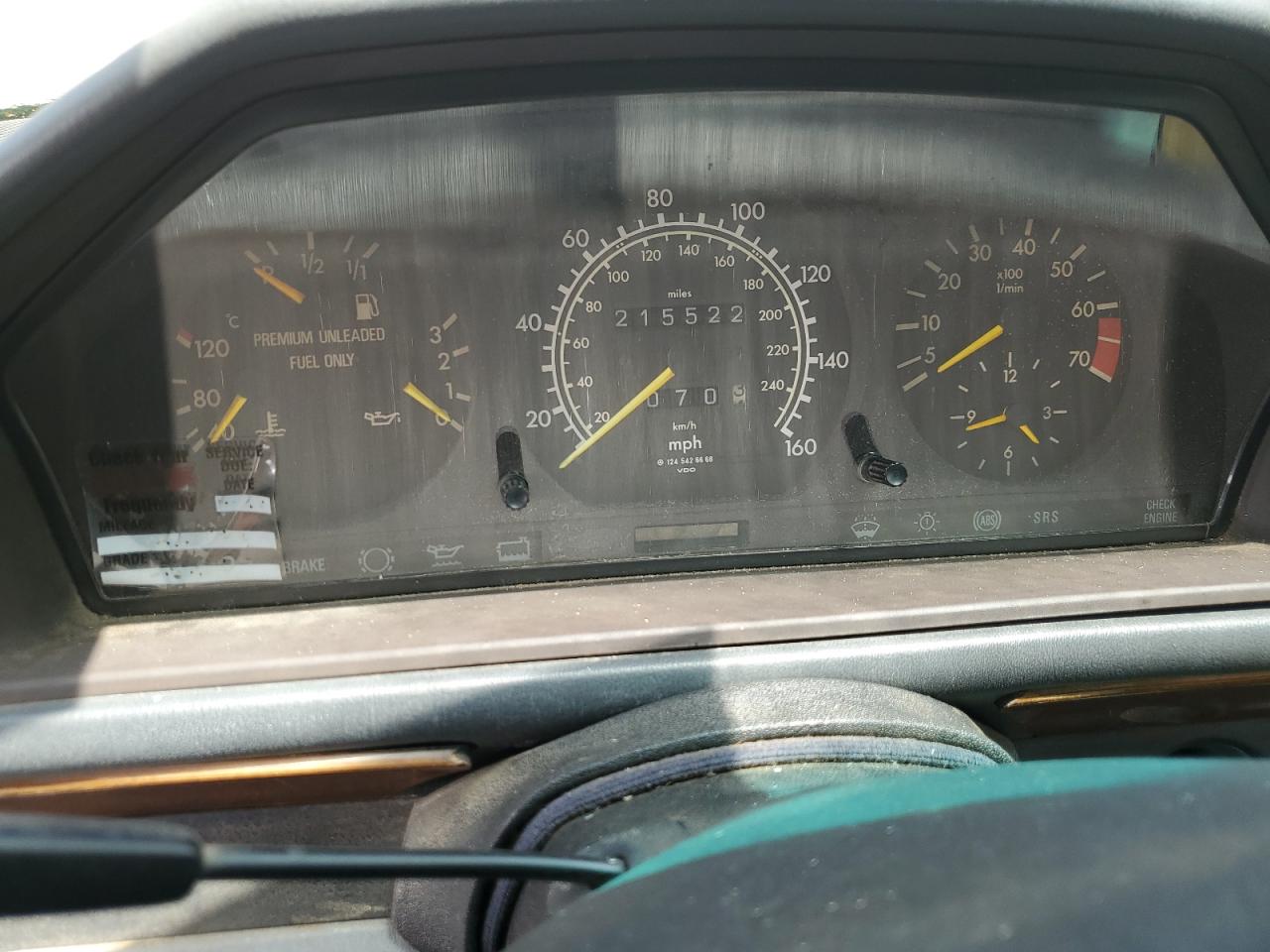 1991 Mercedes-benz 300 E White vin: WDBEA30D3MB457840