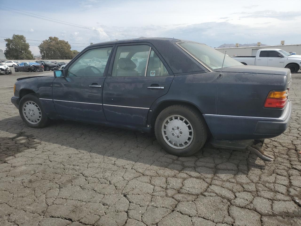 1990 Mercedes-benz 300 E Blue vin: WDBEA30D4LB154399