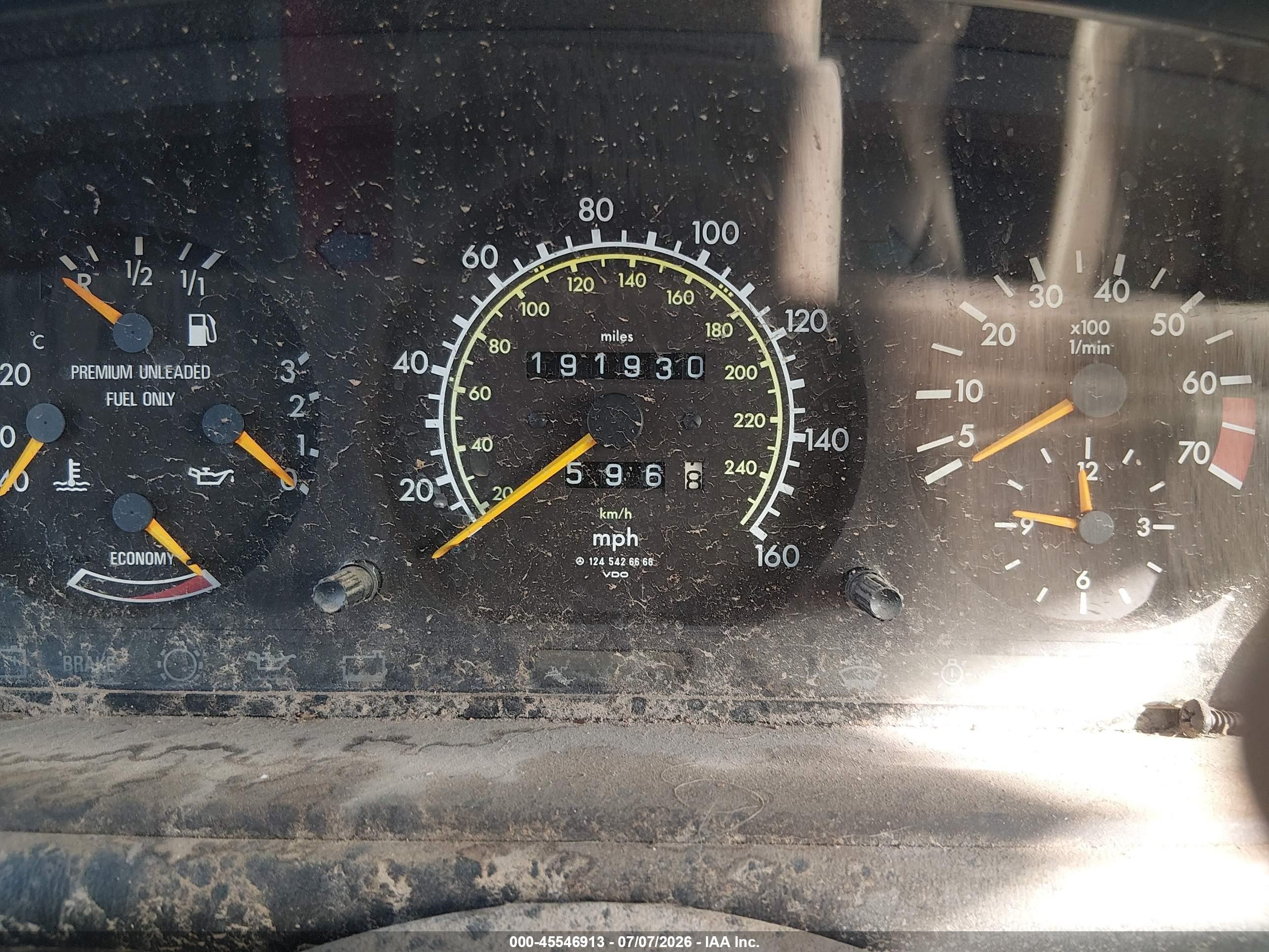 1990 Mercedes-benz 300 E Black vin: WDBEA30D5LB259176