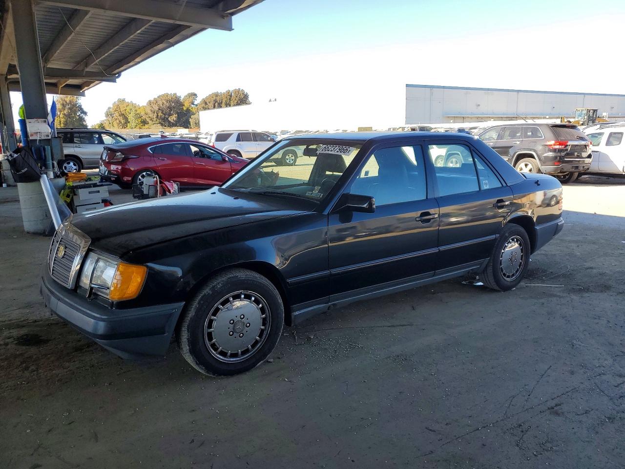 1989 Mercedes-benz 300 E Black vin: WDBEA30D6KA989165