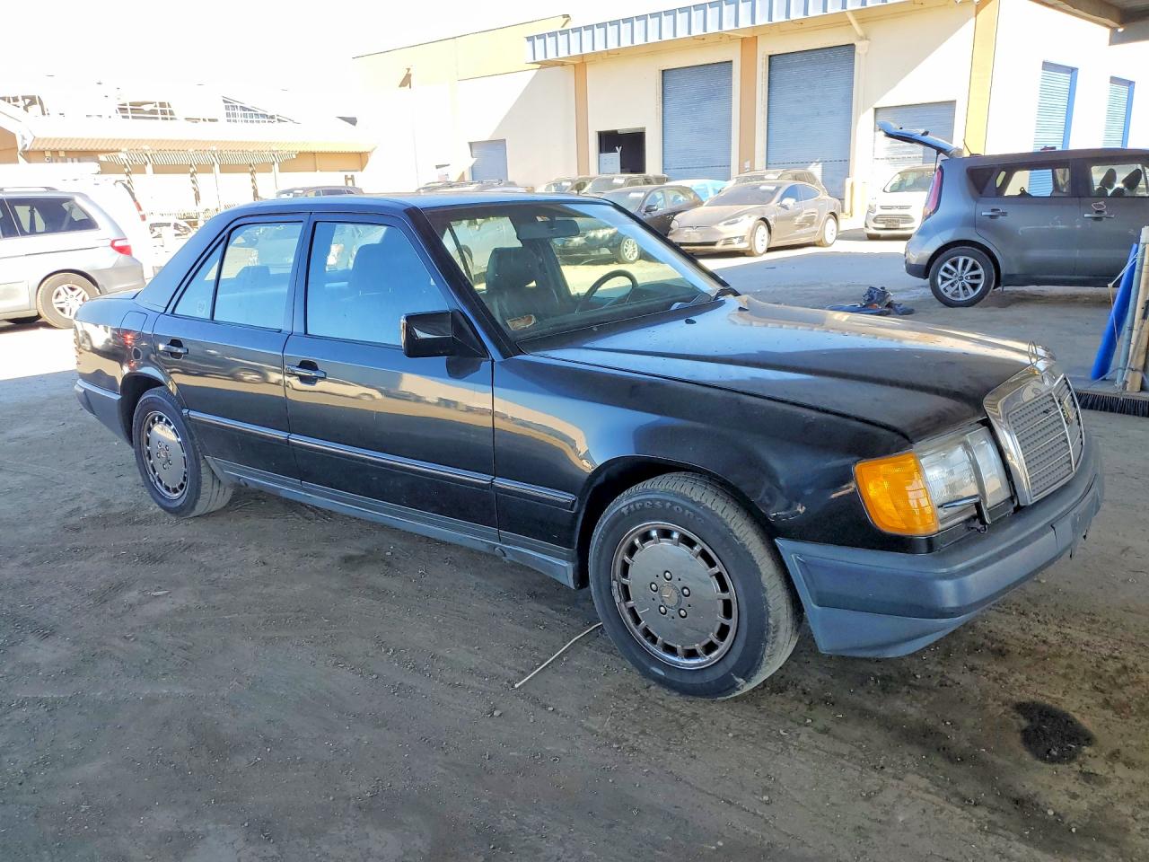 1989 Mercedes-benz 300 E Black vin: WDBEA30D6KA989165