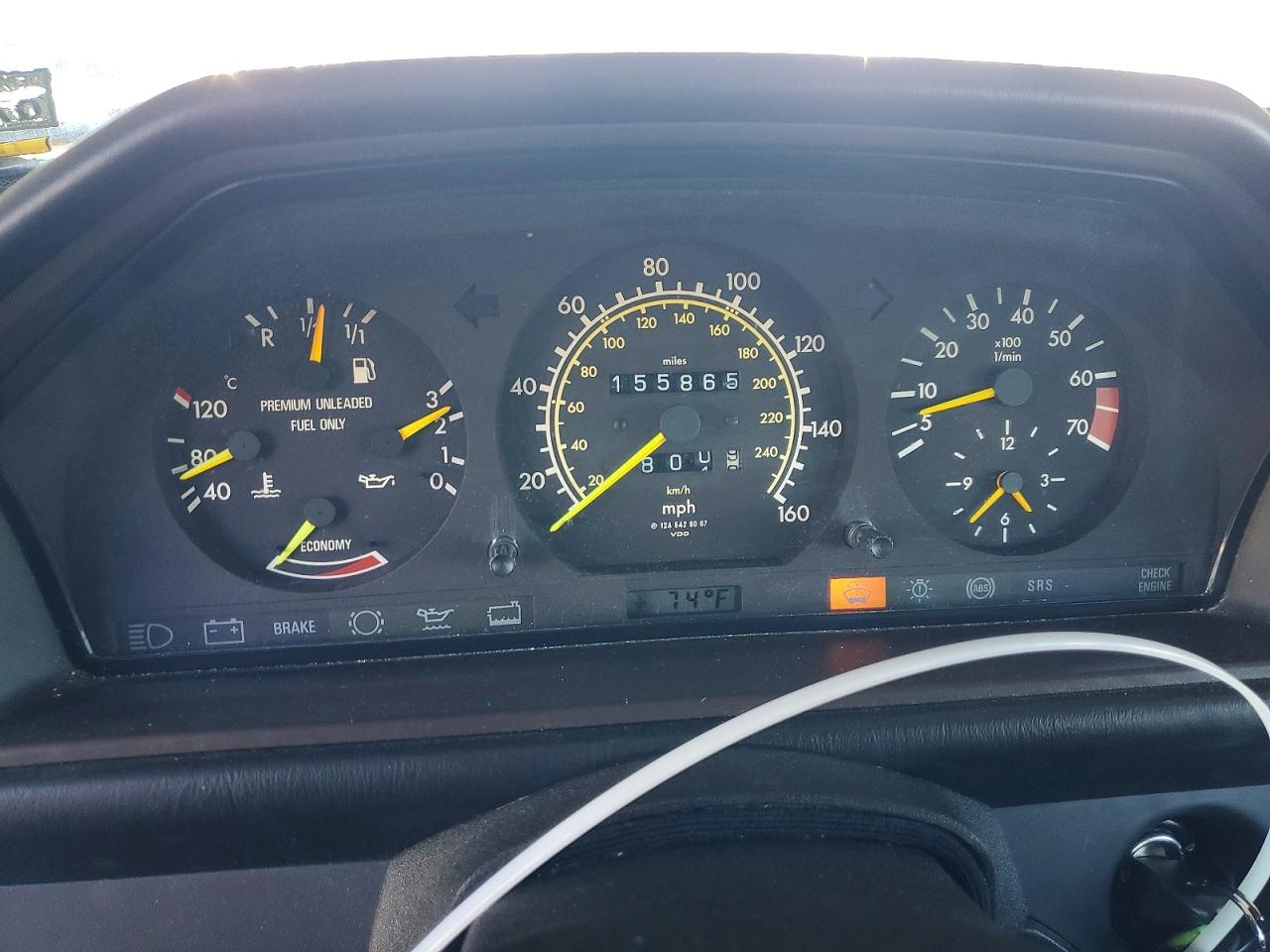 1989 Mercedes-benz 300 E Black vin: WDBEA30D6KA989165
