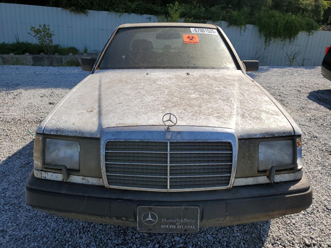 1989 Mercedes-benz 300 E Белый vin: WDBEA30D8KA979071