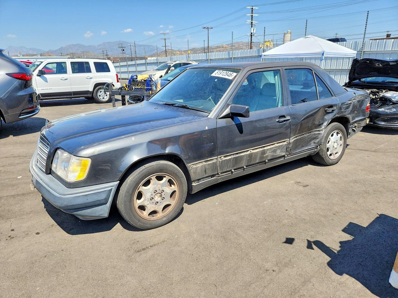 1995 Mercedes-benz E 320 Base Charcoal vin: WDBEA32E3SC161357