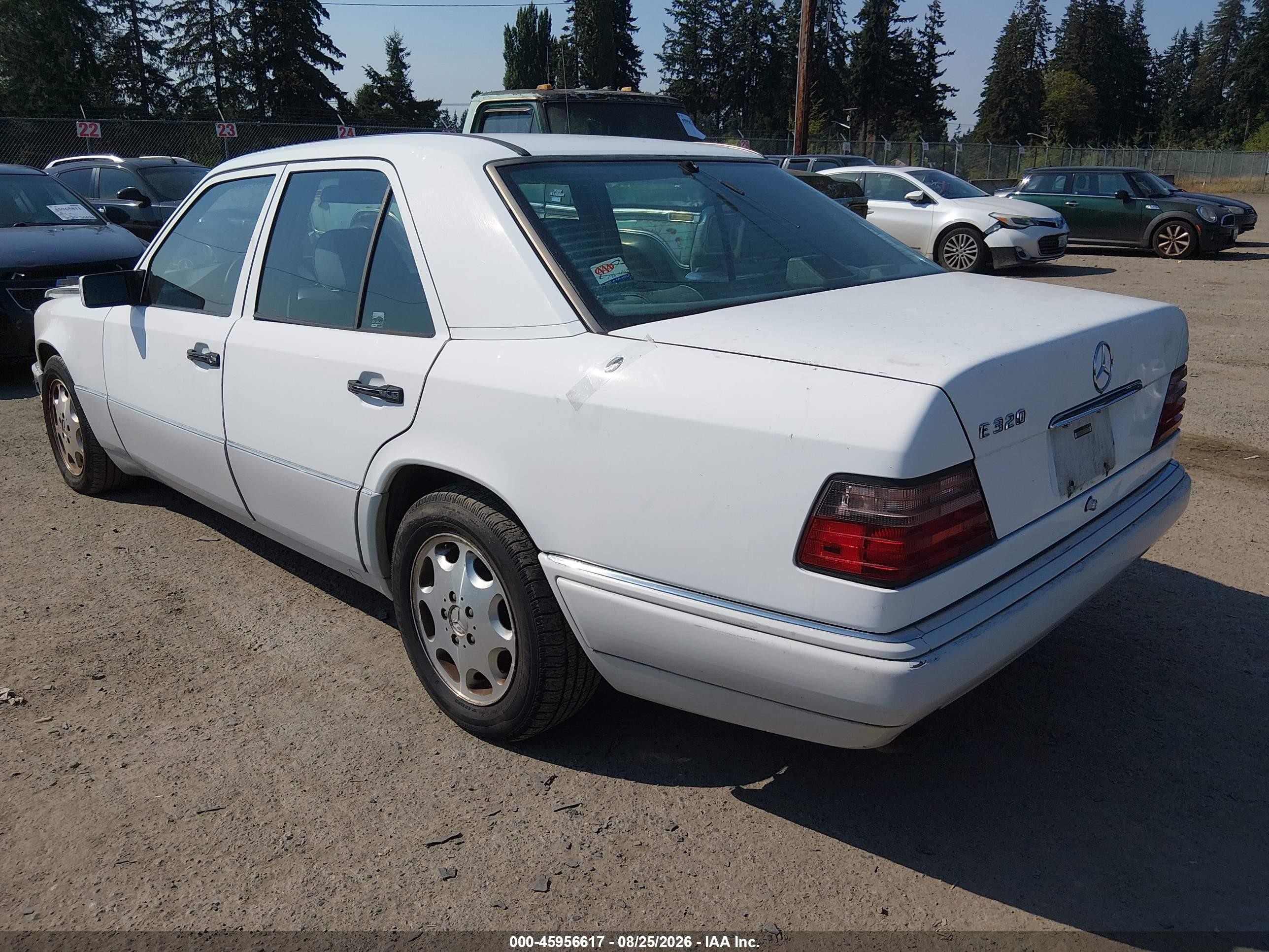 1995 Mercedes-benz E 320 Base/320 Special White vin: WDBEA32E6SC199701