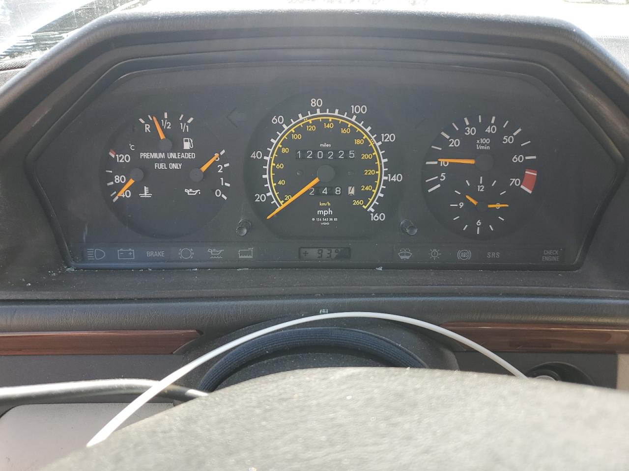 1994 Mercedes-benz E 320 Blue vin: WDBEA32E9RC034865