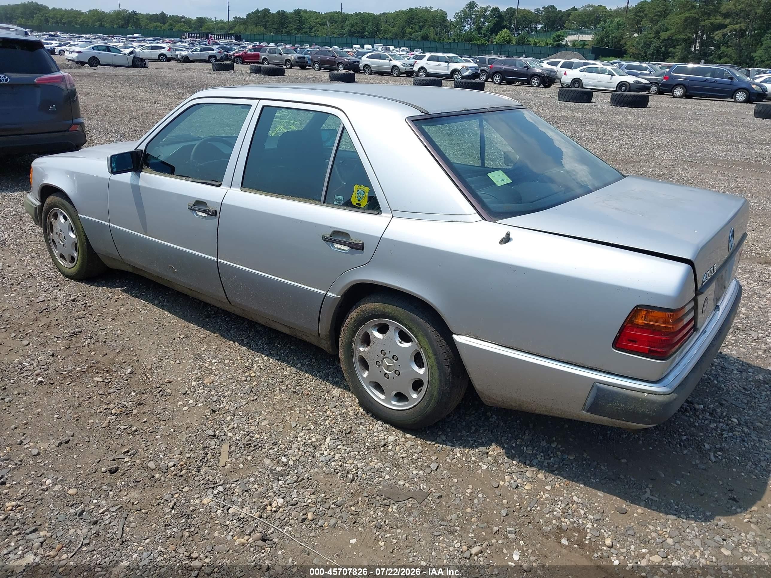 1993 Mercedes-benz 400 E Gray vin: WDBEA34E2PB850798