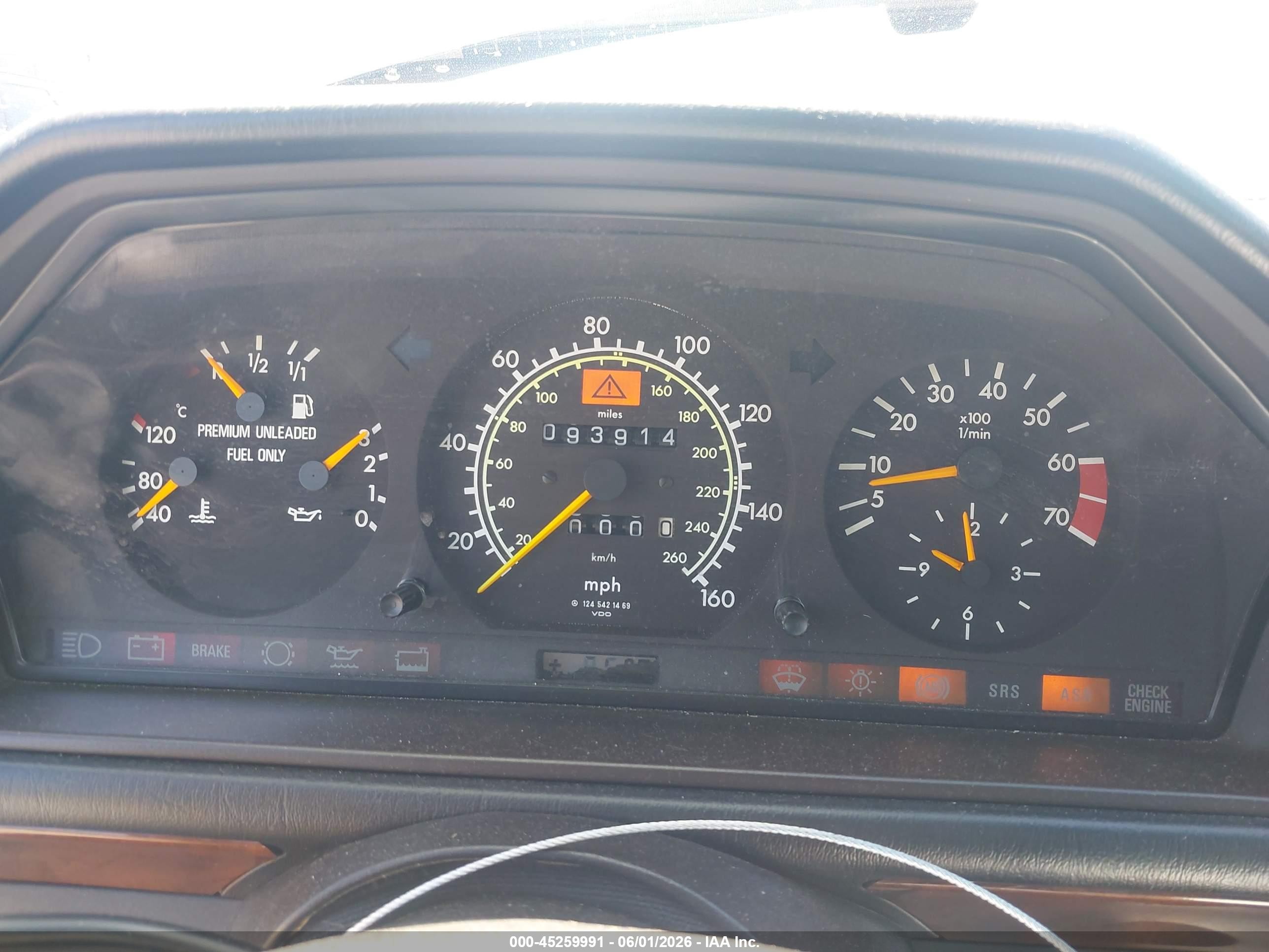 1995 Mercedes-benz E 420 Base/420 Special Black vin: WDBEA34E4SC161297