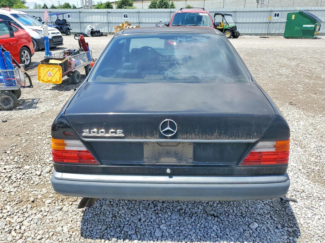 1989 Mercedes-benz 300 Ce Black vin: WDBEA50D4KA884264