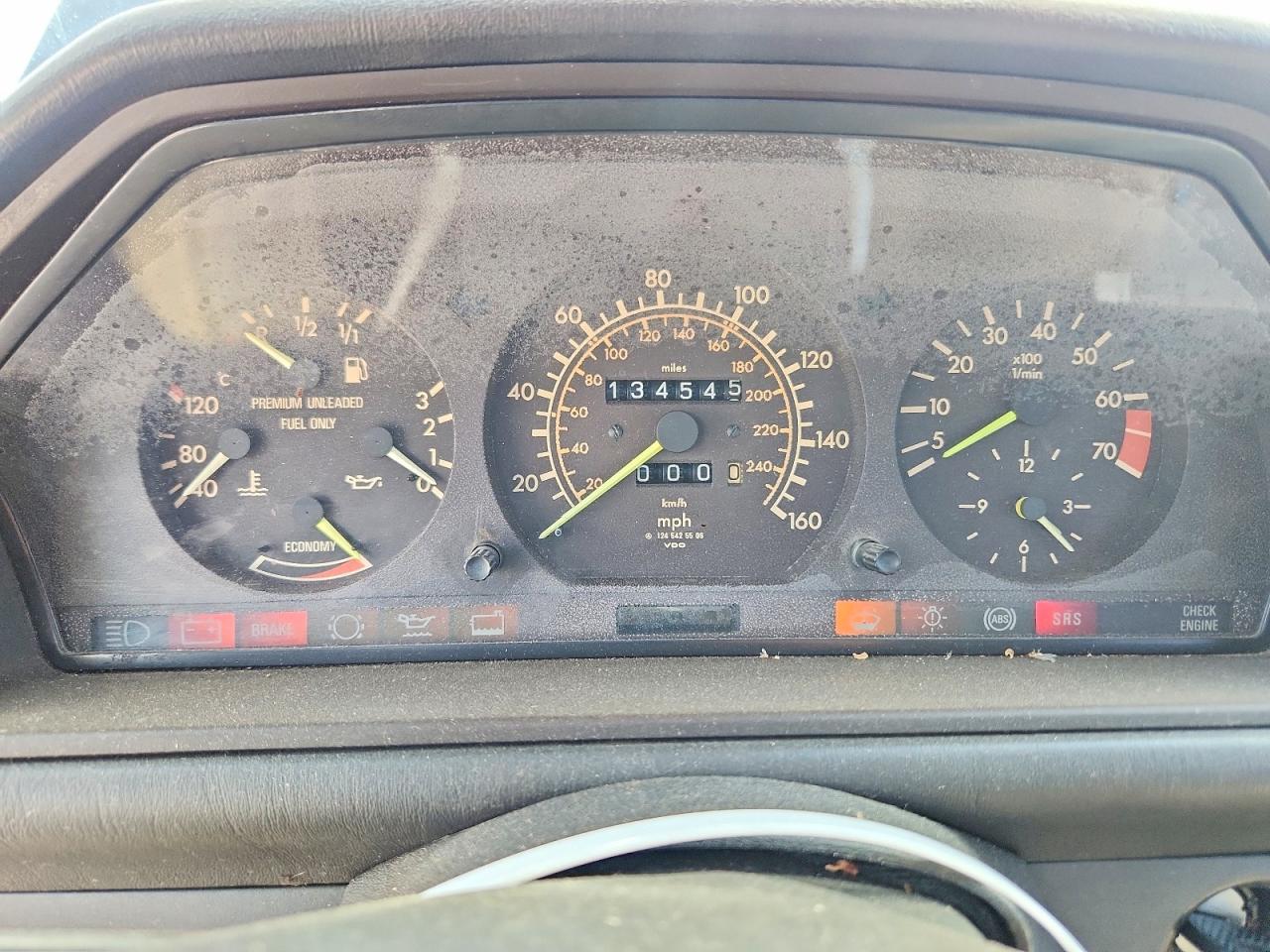1988 Mercedes-benz 300 Ce Black vin: WDBEA50D6JA810603