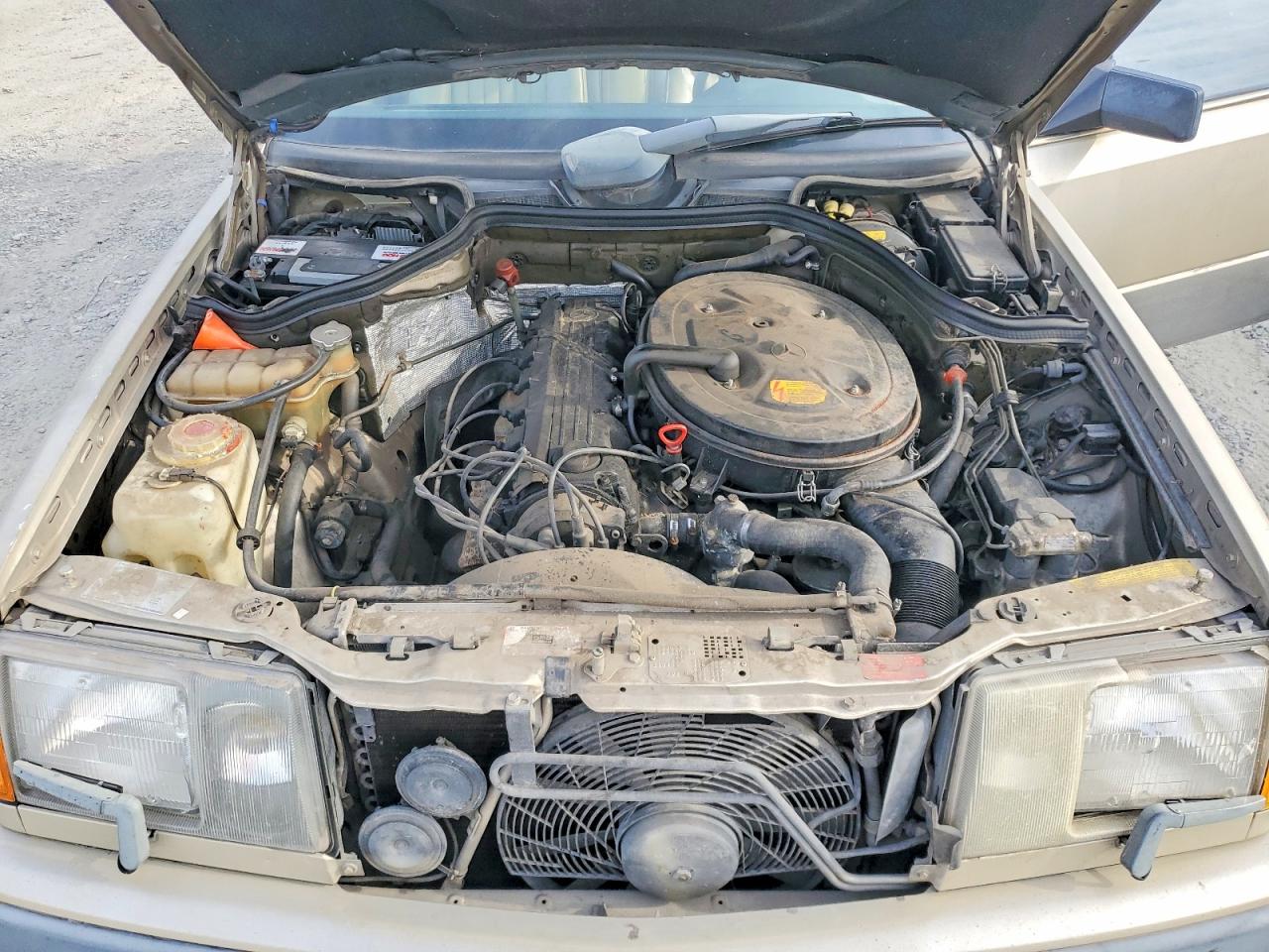 1989 Mercedes-benz 300 Ce Tan vin: WDBEA50D6KA894214