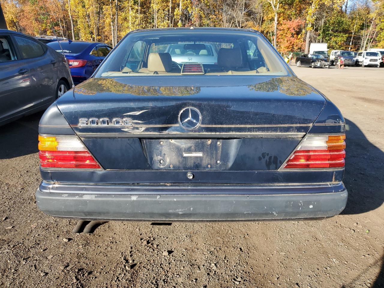 1991 Mercedes-benz 300 Ce Blue vin: WDBEA51D2MB359814