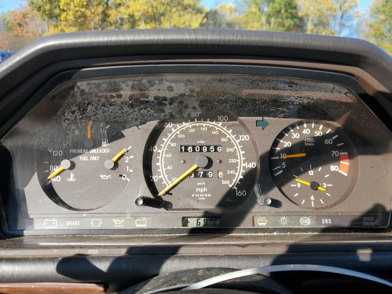 1991 Mercedes-benz 300 Ce Blue vin: WDBEA51D2MB359814