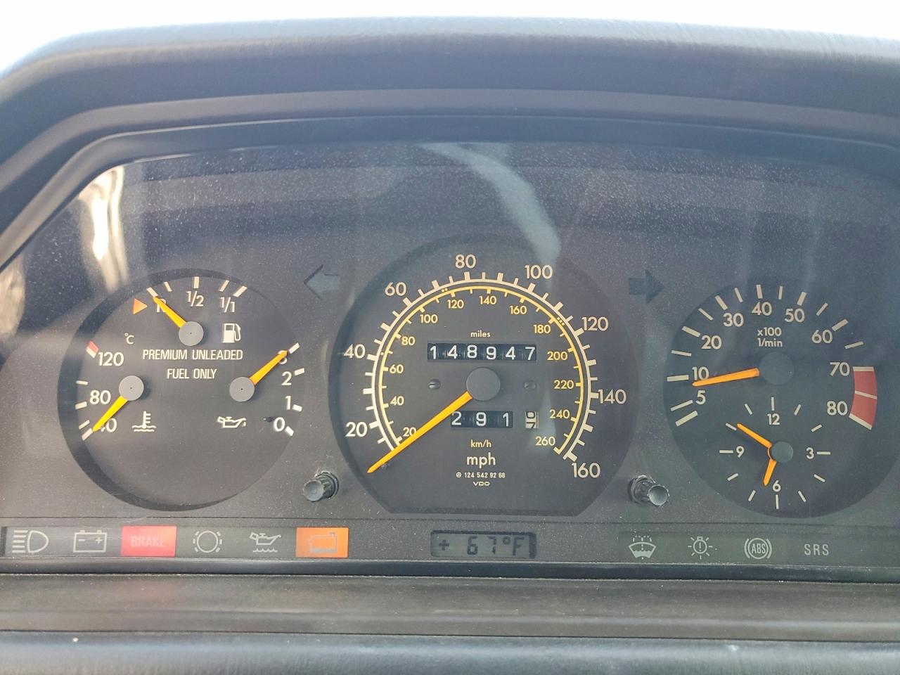 1991 Mercedes-benz 300 Ce Black vin: WDBEA51DXMB323840