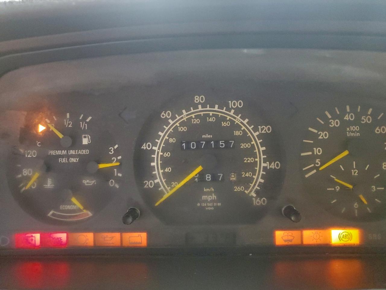 1990 Mercedes-benz 300 Ce Black vin: WDBEA51E0LB264868