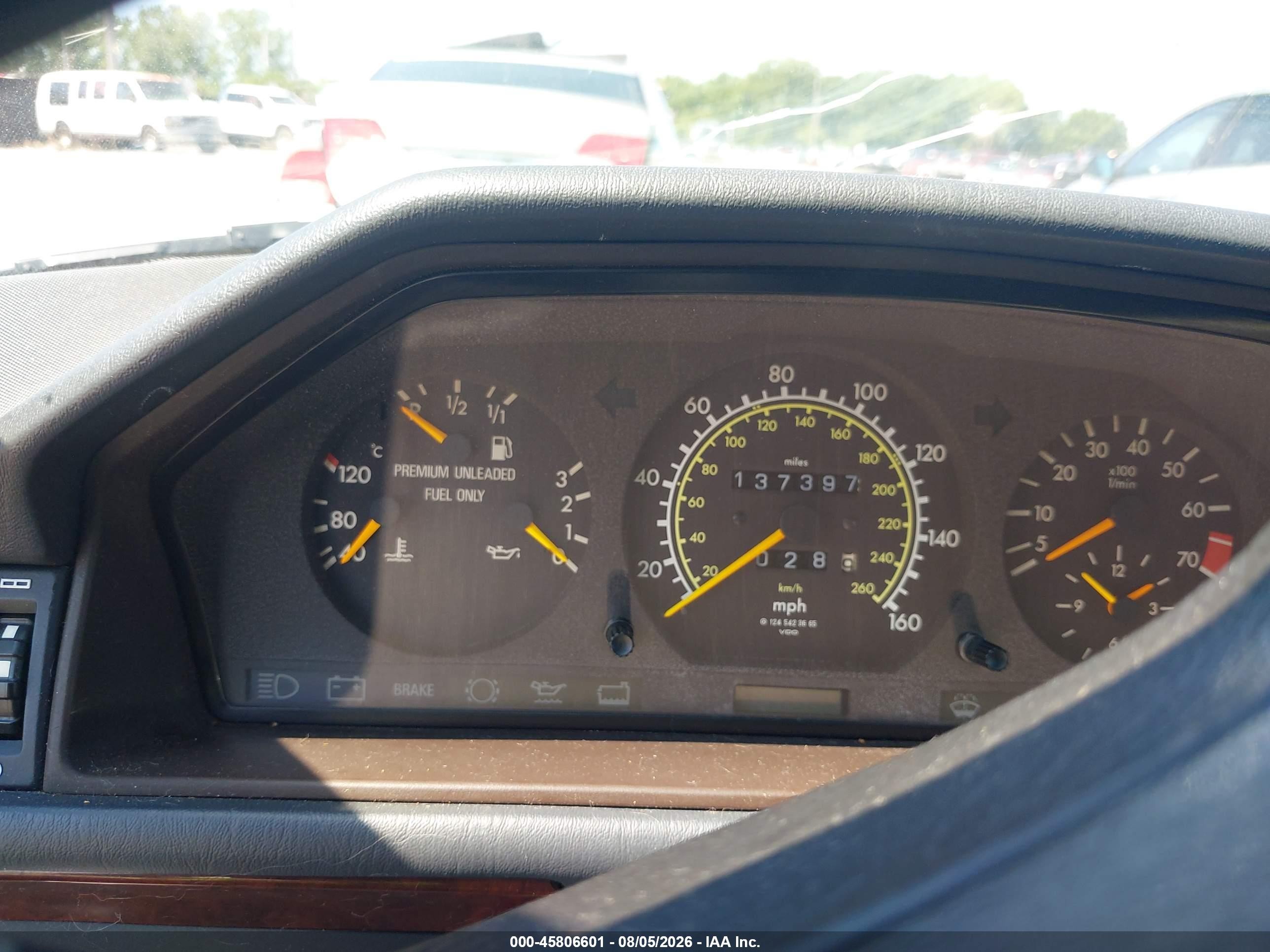 1994 Mercedes-benz E 320 Белый vin: WDBEA52E4RC034817