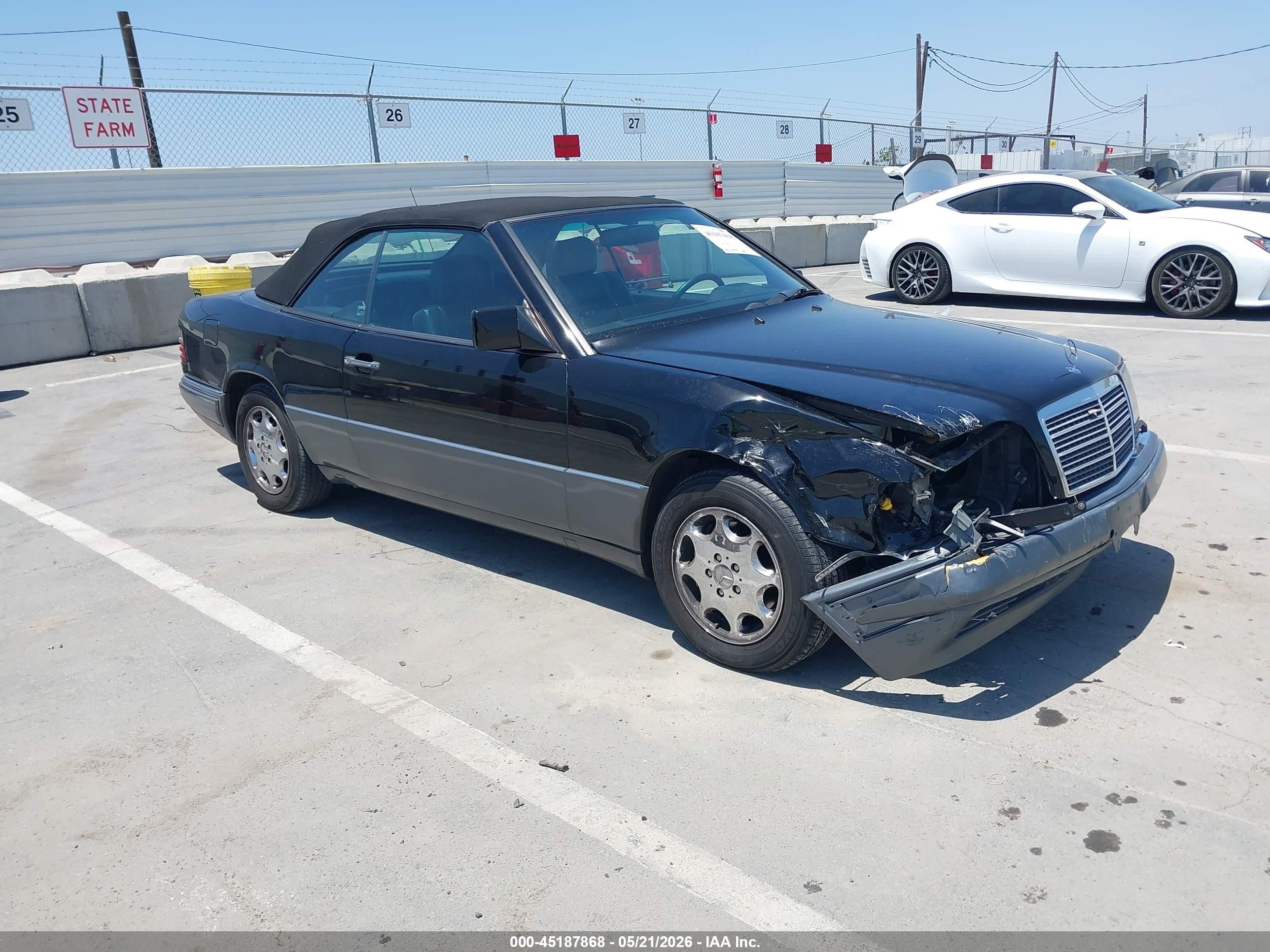 1995 Mercedes-benz E 320 Black vin: WDBEA66E1SC281248