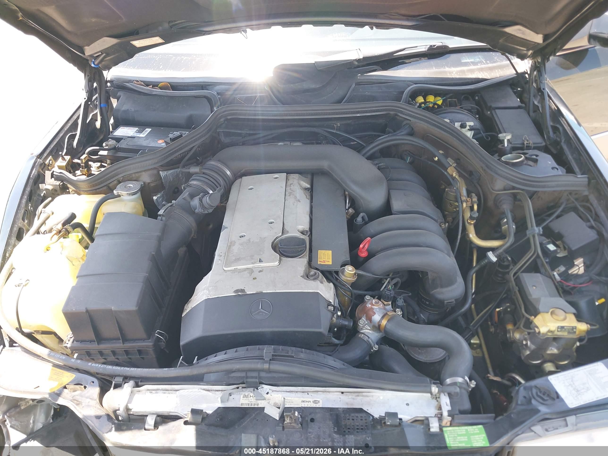 1995 Mercedes-benz E 320 Black vin: WDBEA66E1SC281248