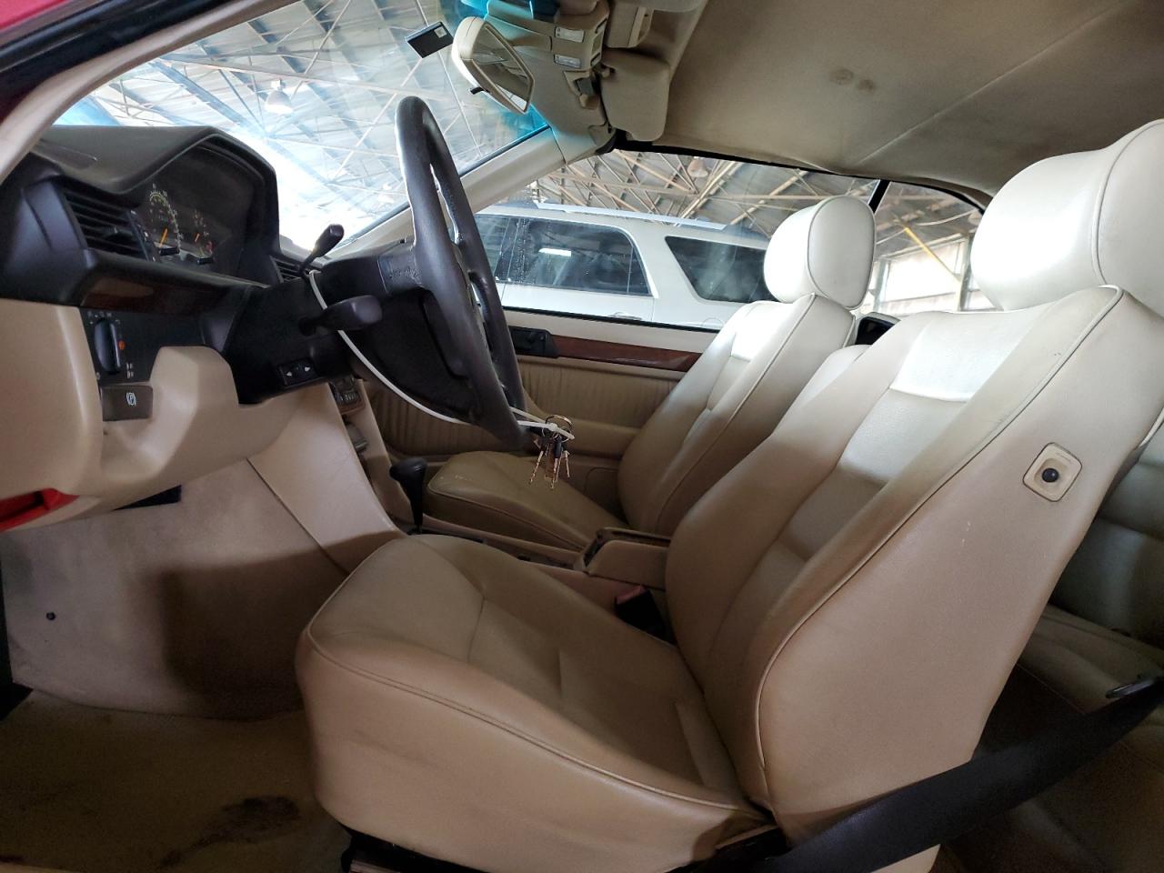 1995 Mercedes-benz E 320 Maroon vin: WDBEA66E3SC172340
