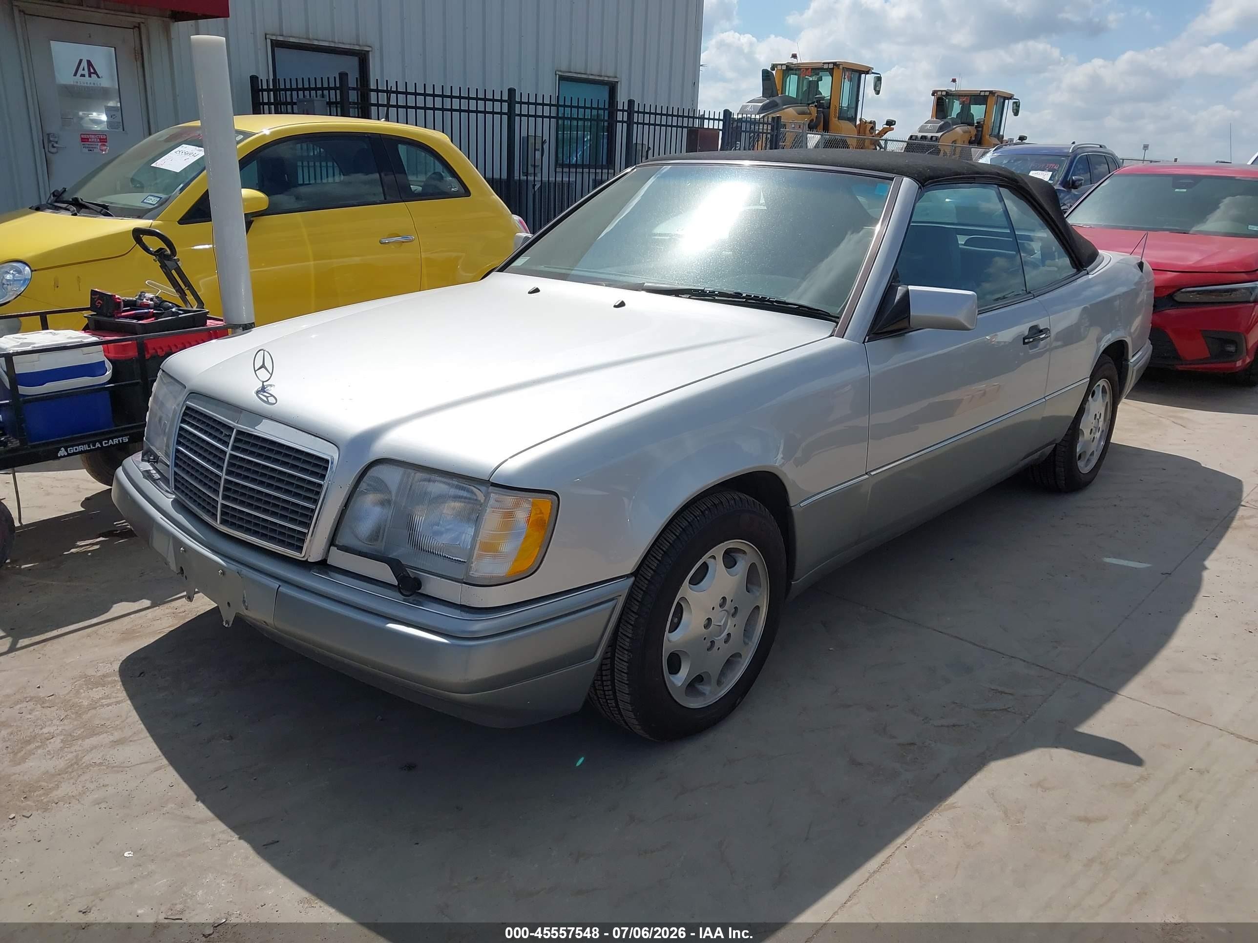 1995 Mercedes-benz E 320 Silver vin: WDBEA66E4SC200050