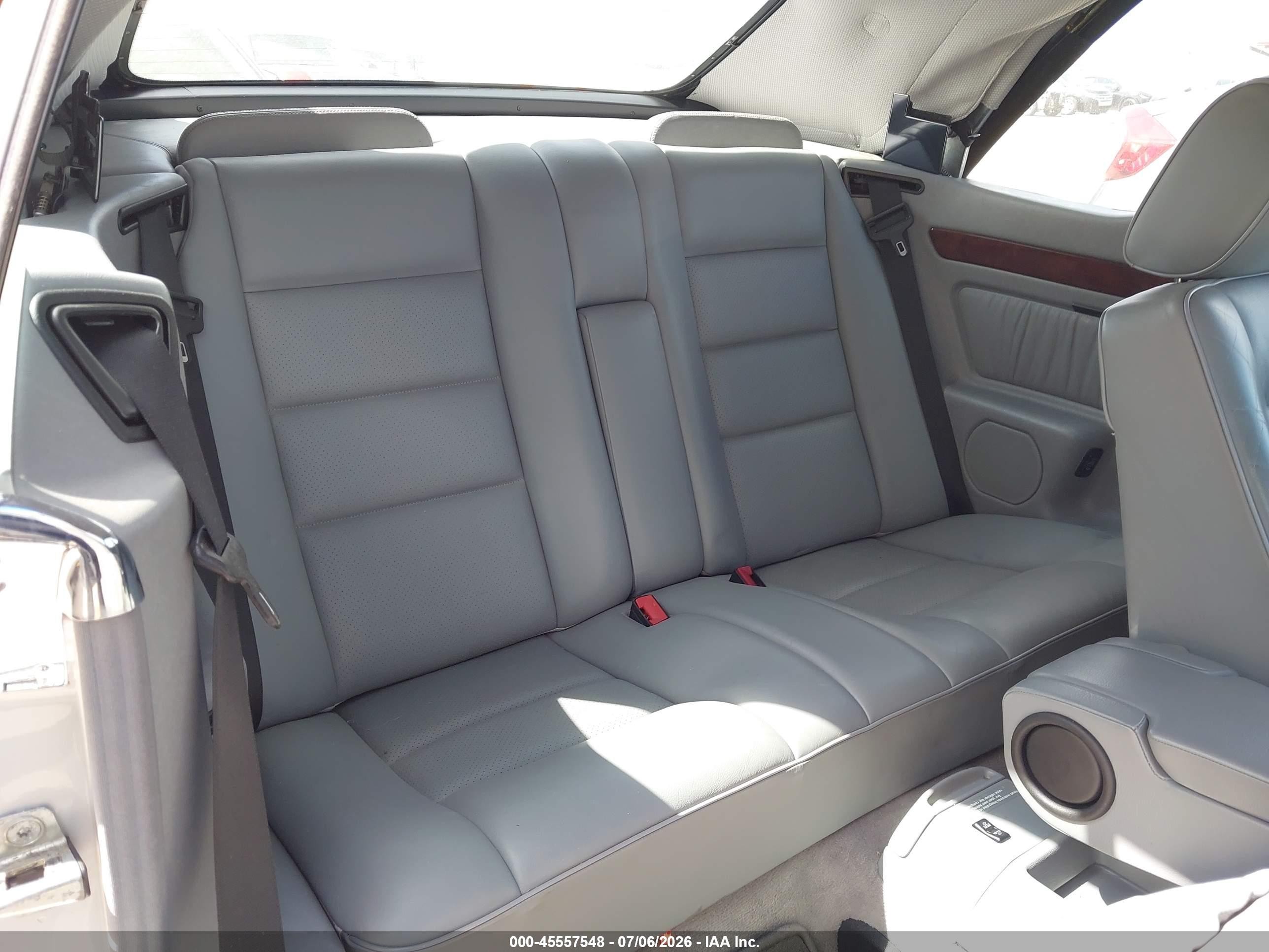 1995 Mercedes-benz E 320 Silver vin: WDBEA66E4SC200050