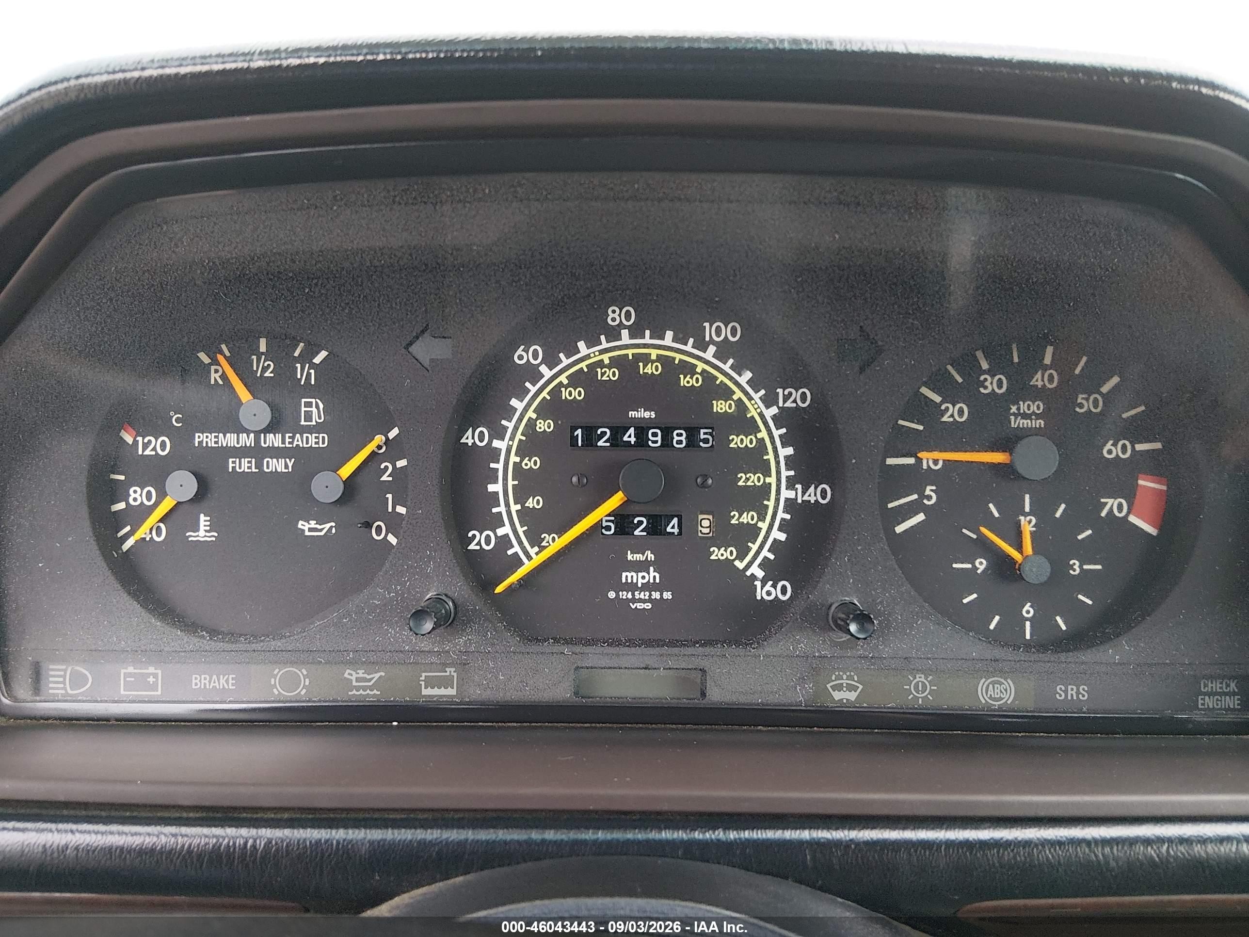 1995 Mercedes-benz E 320 Серебряный vin: WDBEA66E4SC215860
