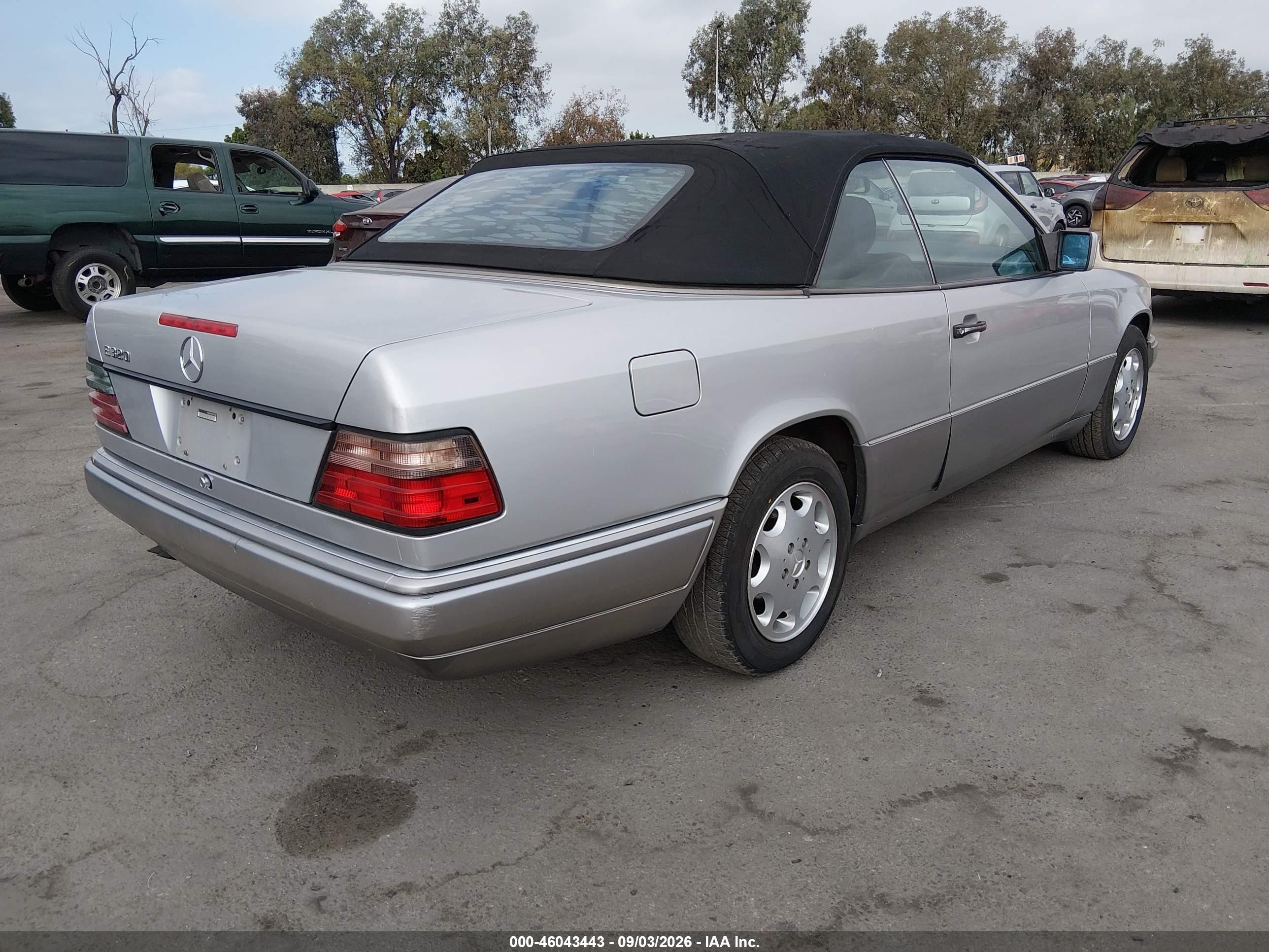 1995 Mercedes-benz E 320 Серебряный vin: WDBEA66E4SC215860