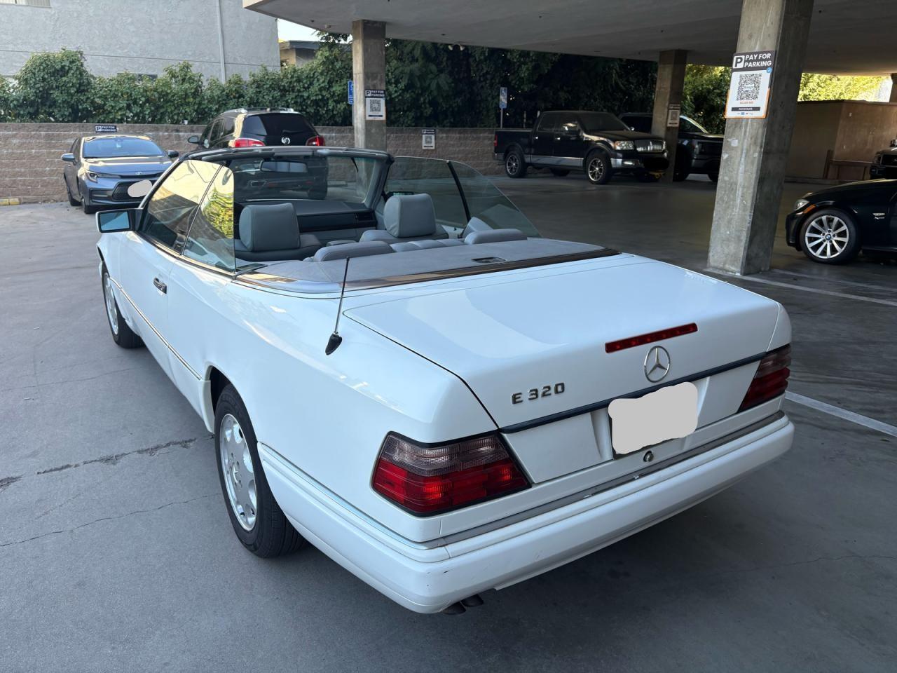 1994 Mercedes-benz E 320 Белый vin: WDBEA66E5RC044501