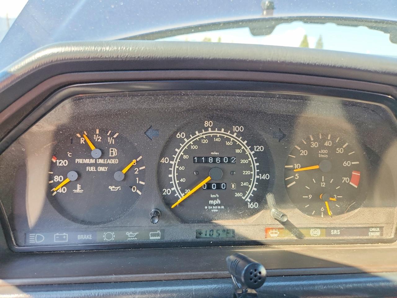 1995 Mercedes-benz E 320 Blue vin: WDBEA66E5SC199409