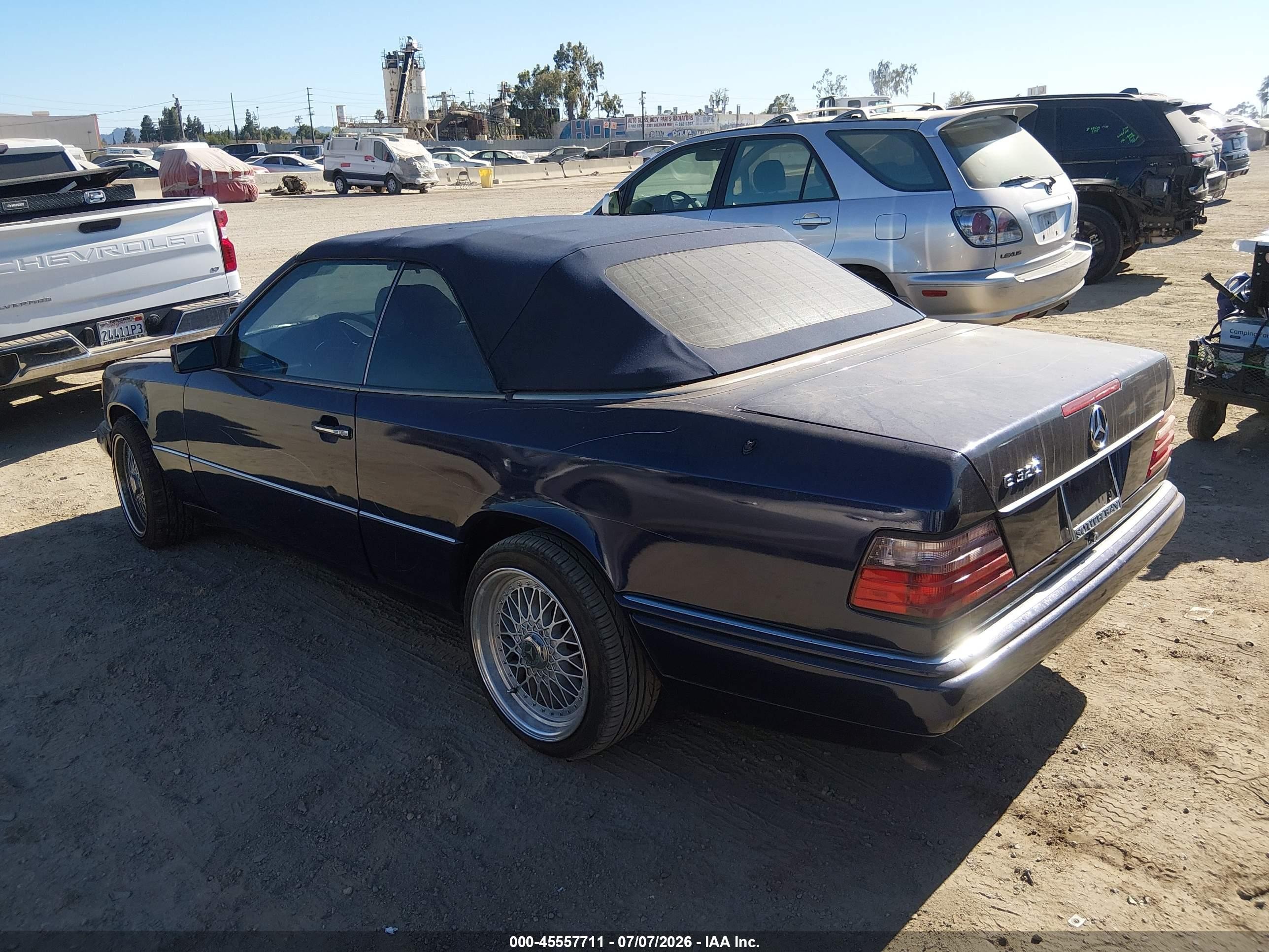 1995 Mercedes-benz E 320 Dark Blue vin: WDBEA66E6SC172512