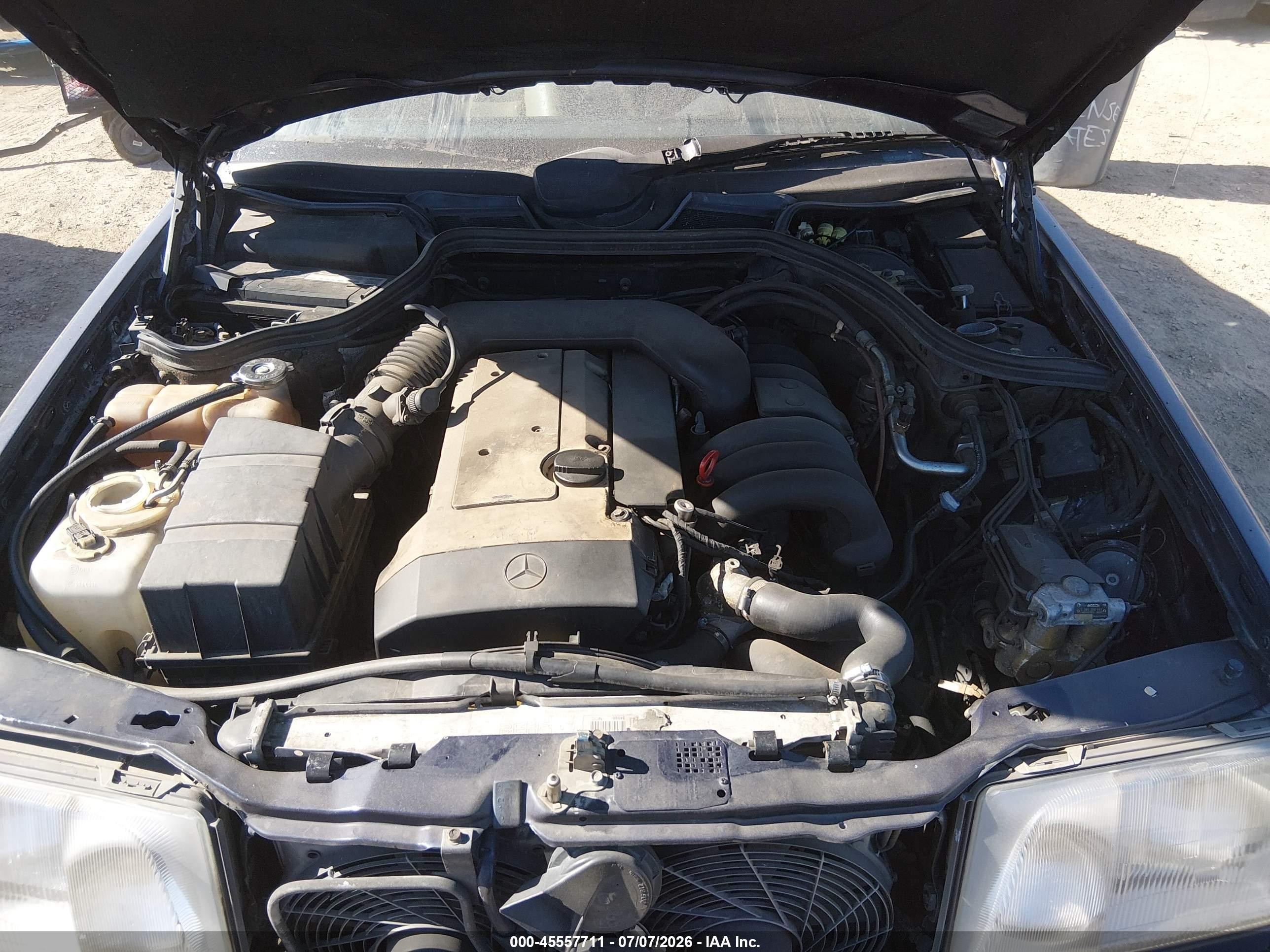 1995 Mercedes-benz E 320 Dark Blue vin: WDBEA66E6SC172512