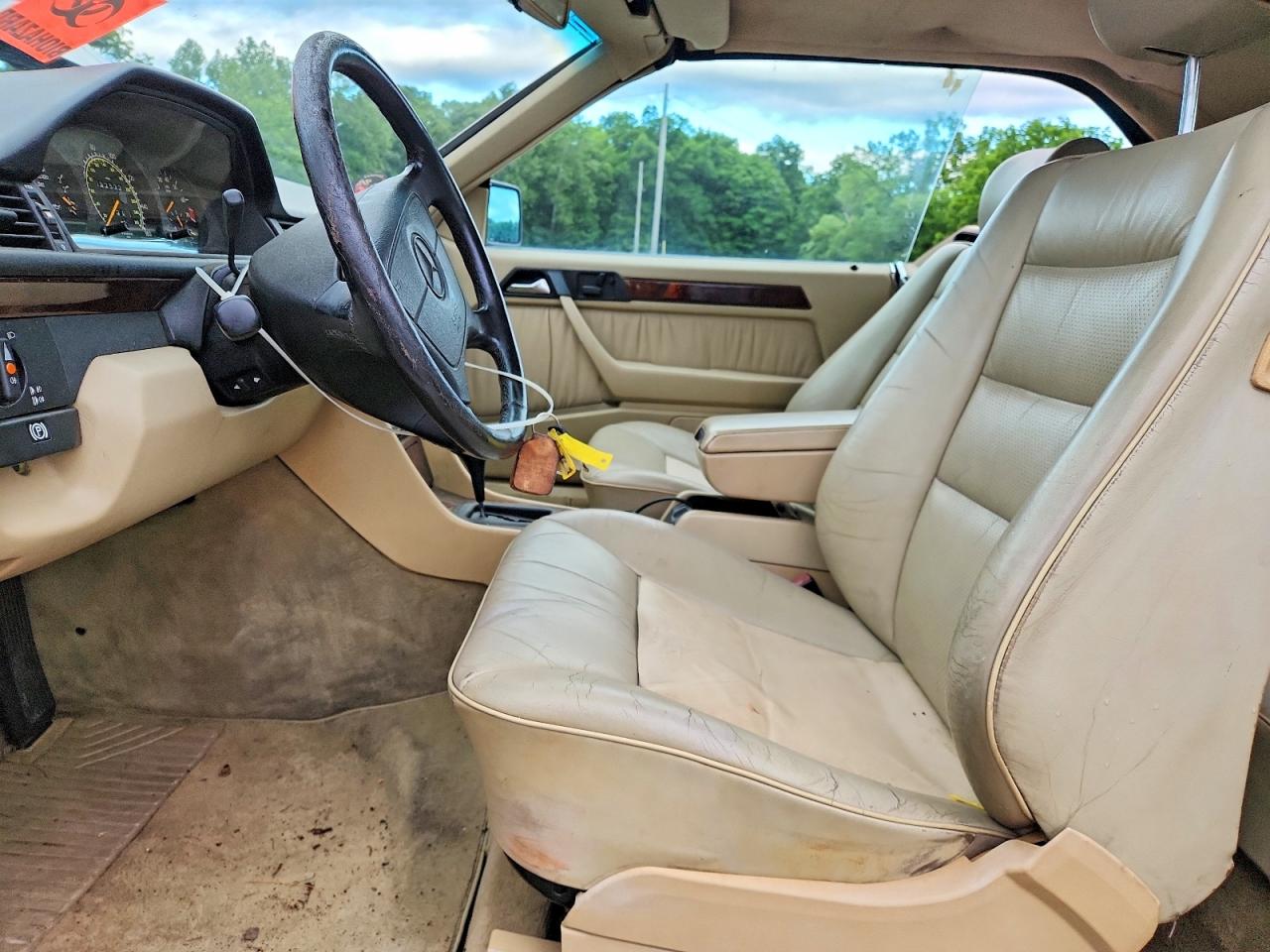 1993 Mercedes-benz 300 Cecv Black vin: WDBEA66E9PB999630