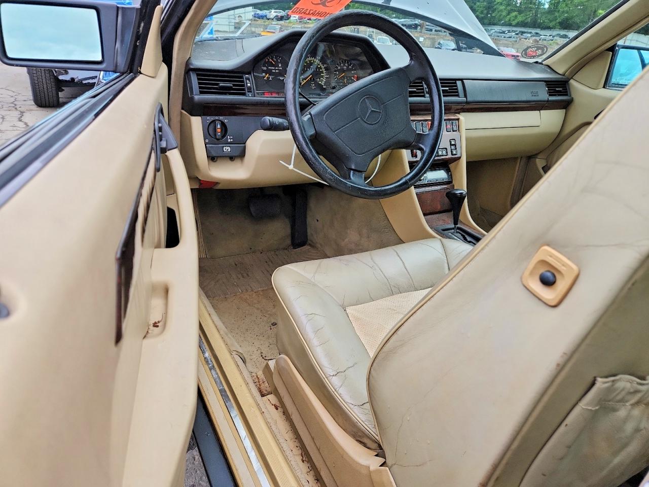 1993 Mercedes-benz 300 Cecv Black vin: WDBEA66E9PB999630