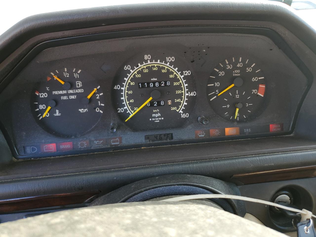 1994 Mercedes-benz E 320 Green vin: WDBEA66E9RC033761