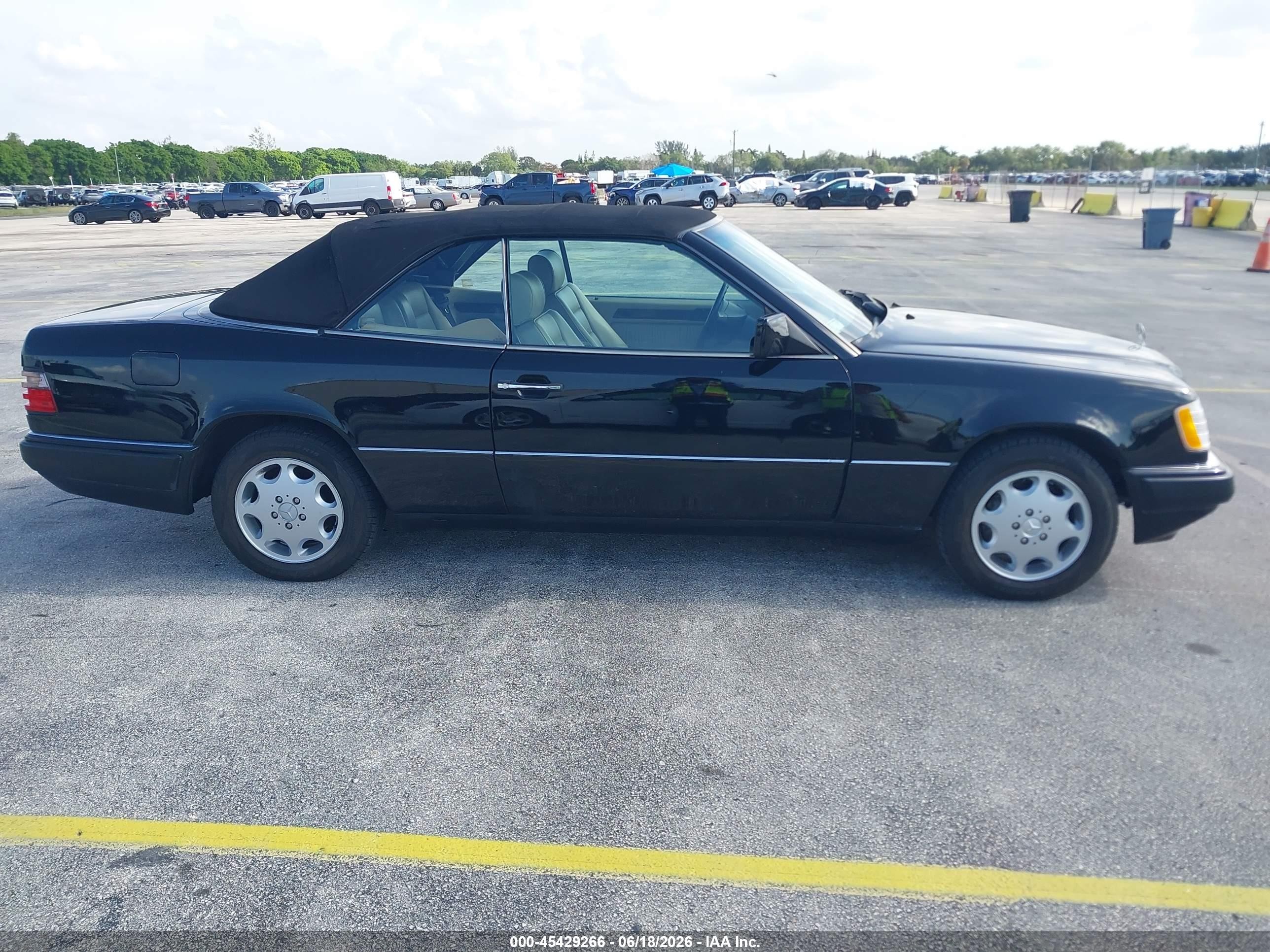 1994 Mercedes-benz E 320 Черный vin: WDBEA66E9RC098318