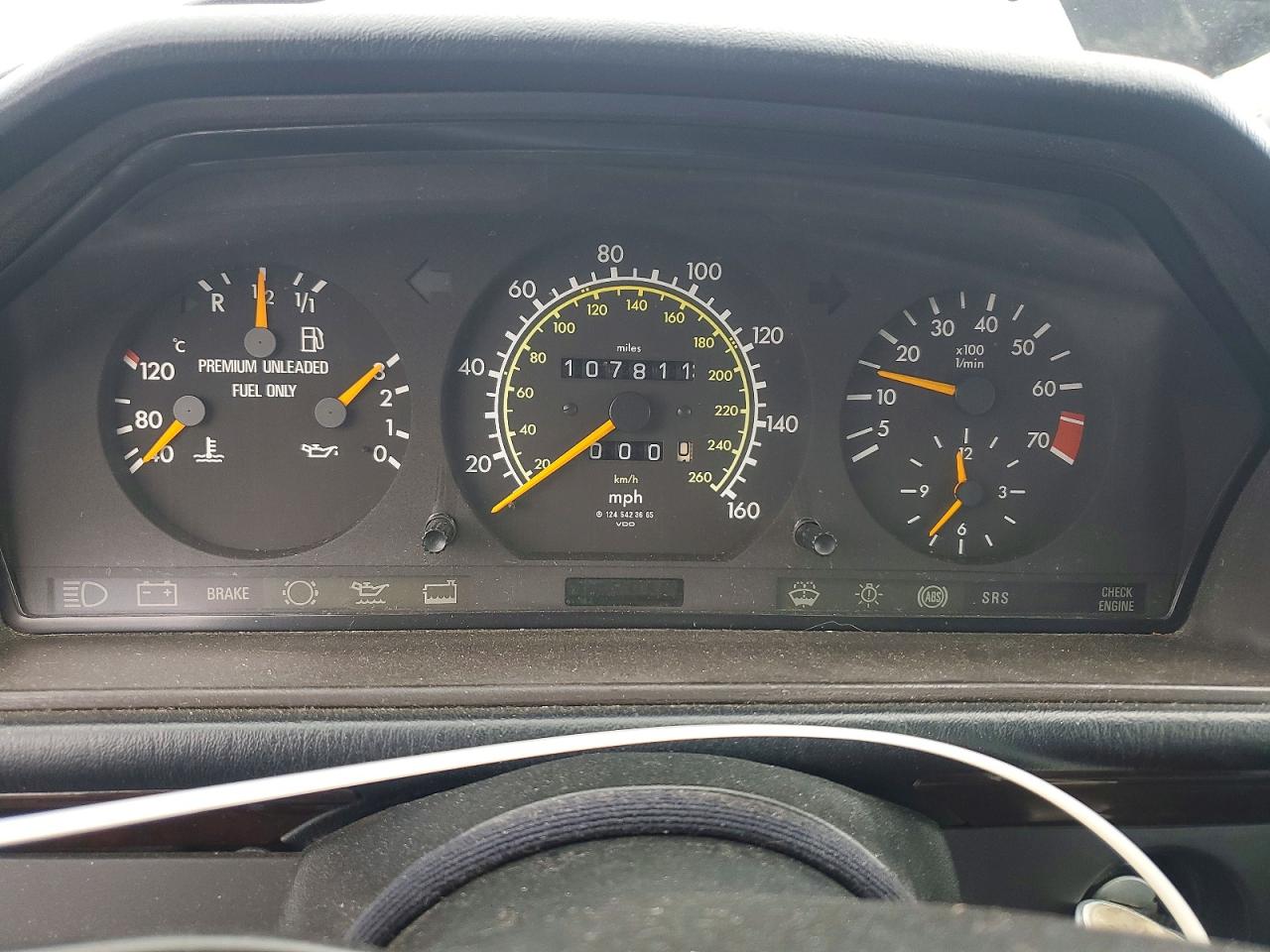 1995 Mercedes-benz E-class 320 Черный vin: WDBEA66EXSC276601