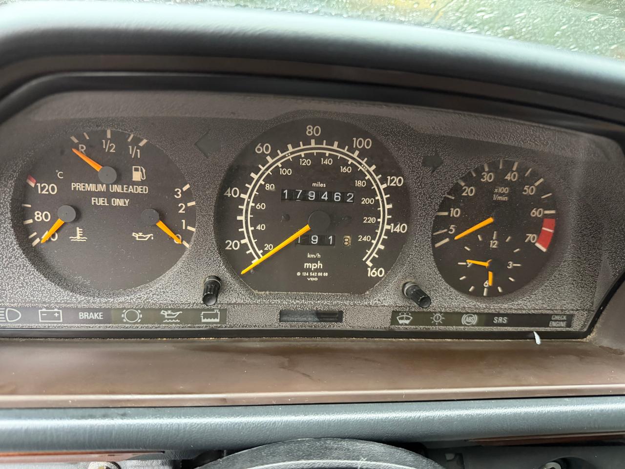 1991 Mercedes-benz 300 Te White vin: WDBEA90D0MF183265