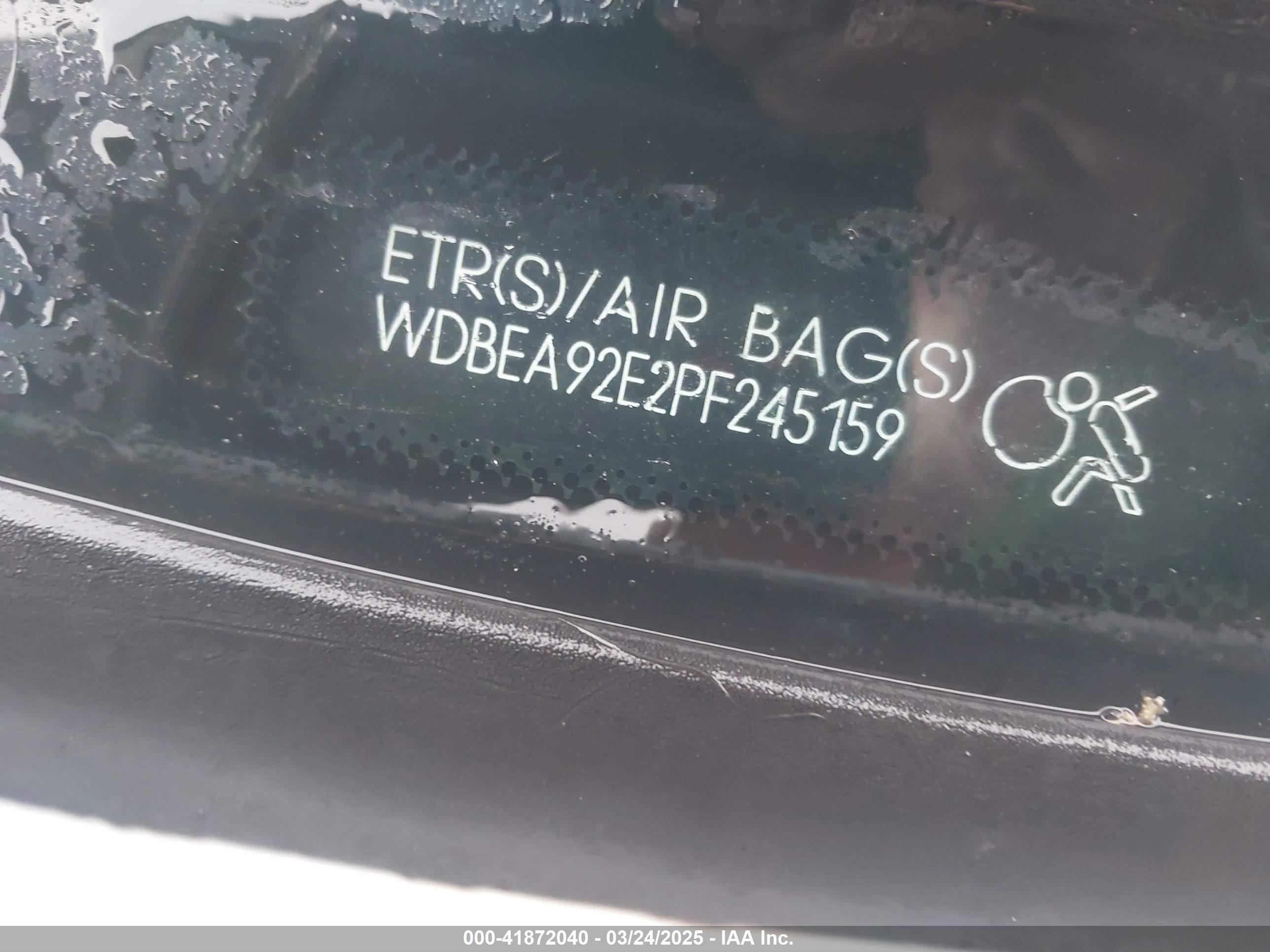 1993 Mercedes-benz 300 Te Белый vin: WDBEA92E2PF245159