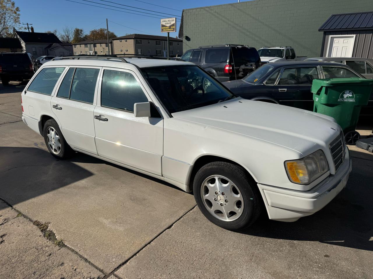 1995 Mercedes-benz E 320 Белый vin: WDBEA92E2SF296279