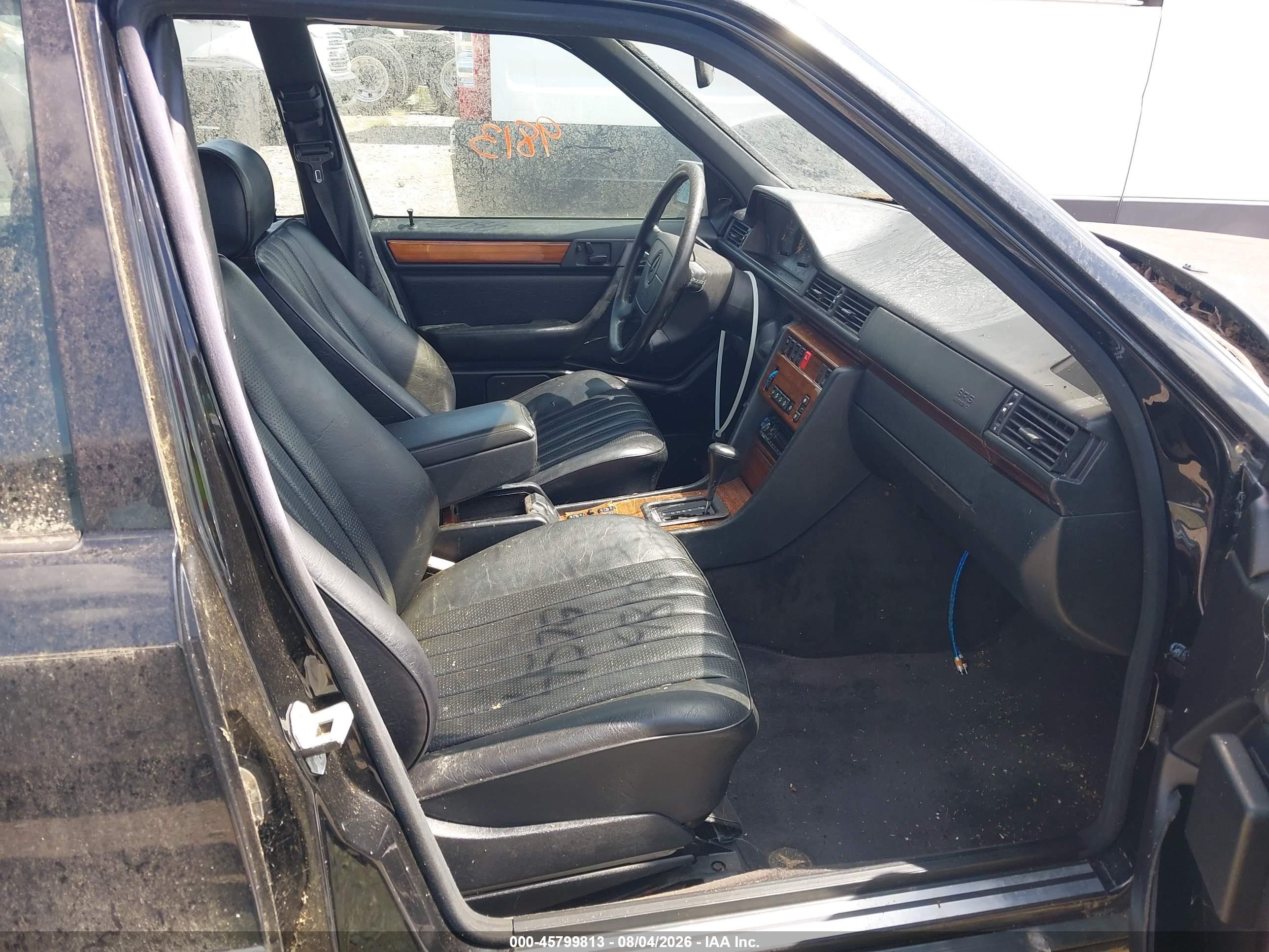 1994 Mercedes-benz E 320 Black vin: WDBEA92E7RF274062