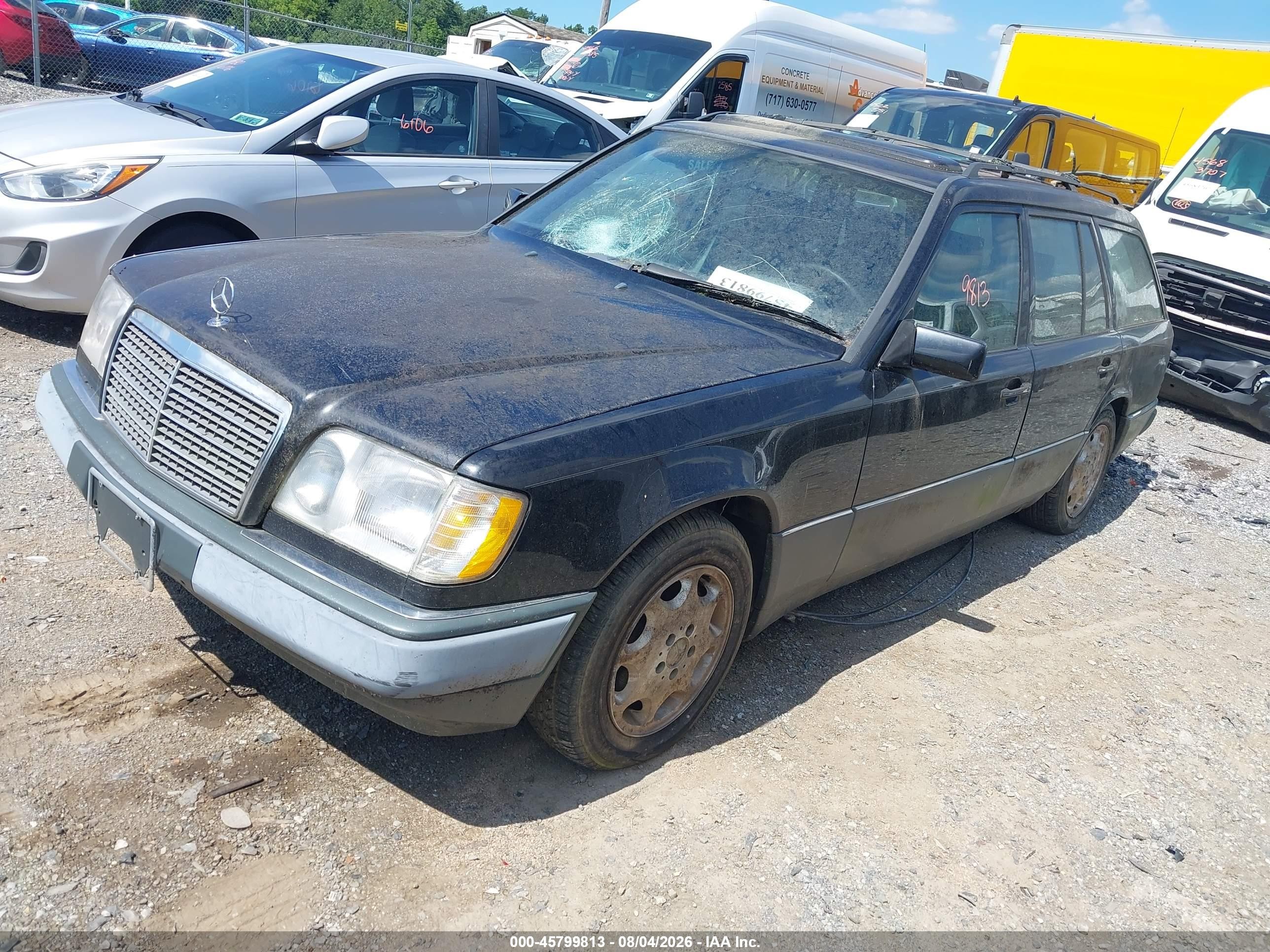 1994 Mercedes-benz E 320 Black vin: WDBEA92E7RF274062