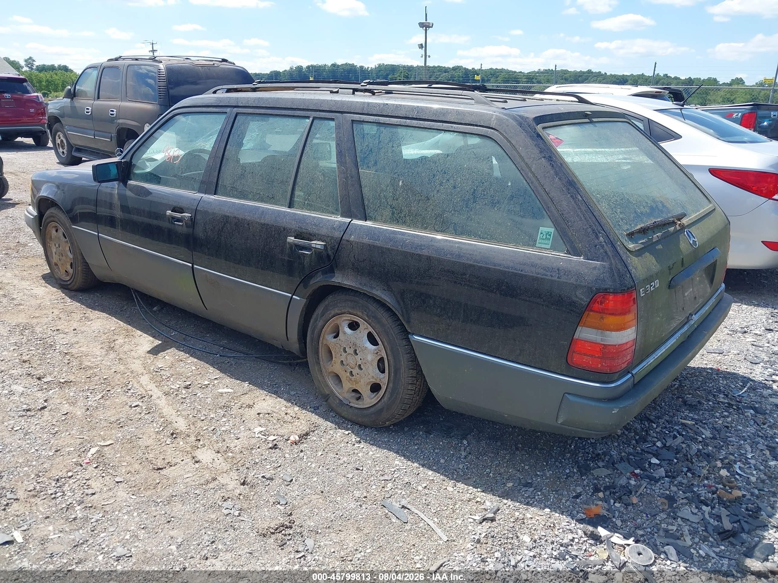 1994 Mercedes-benz E 320 Black vin: WDBEA92E7RF274062