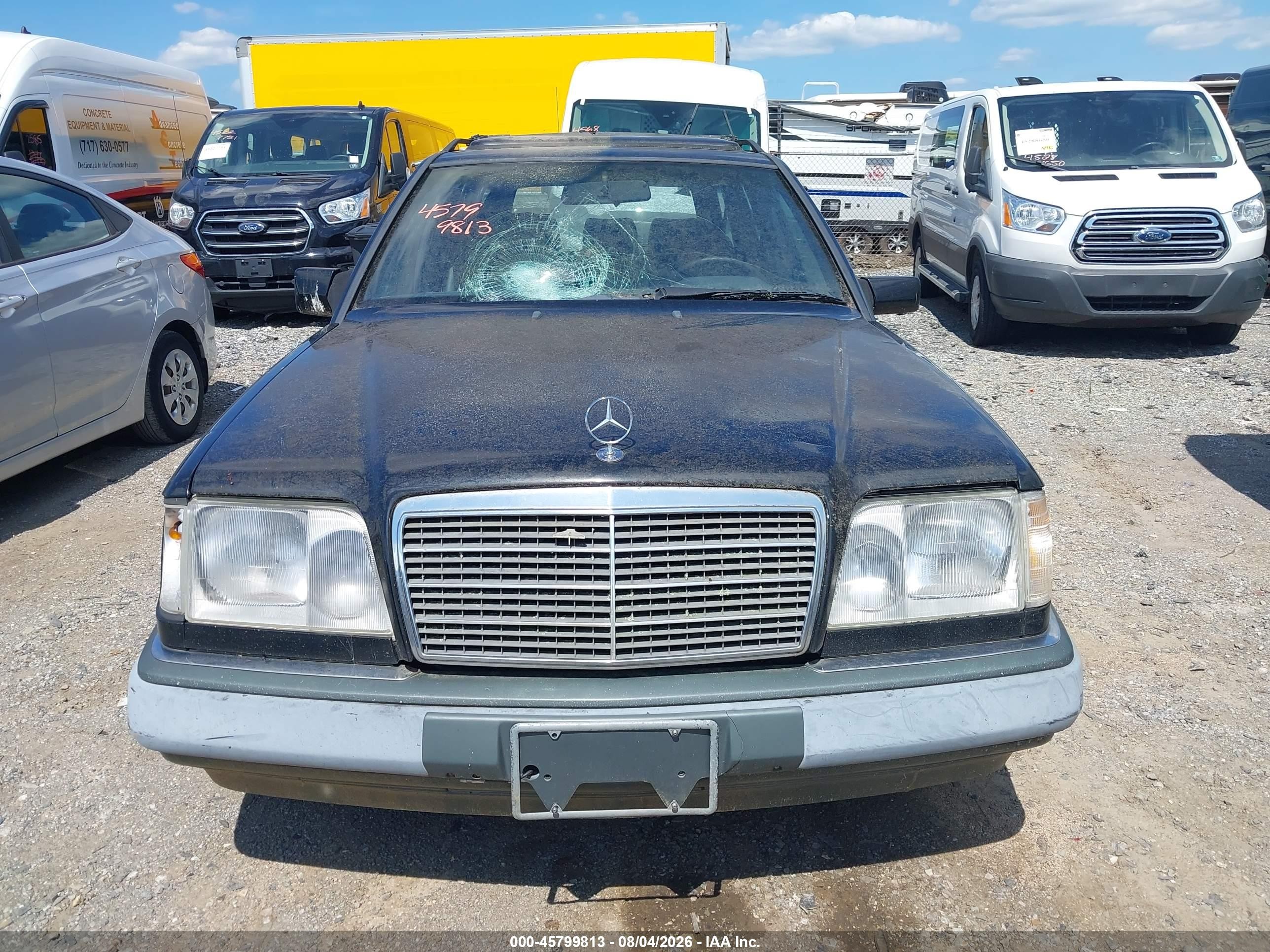 1994 Mercedes-benz E 320 Black vin: WDBEA92E7RF274062