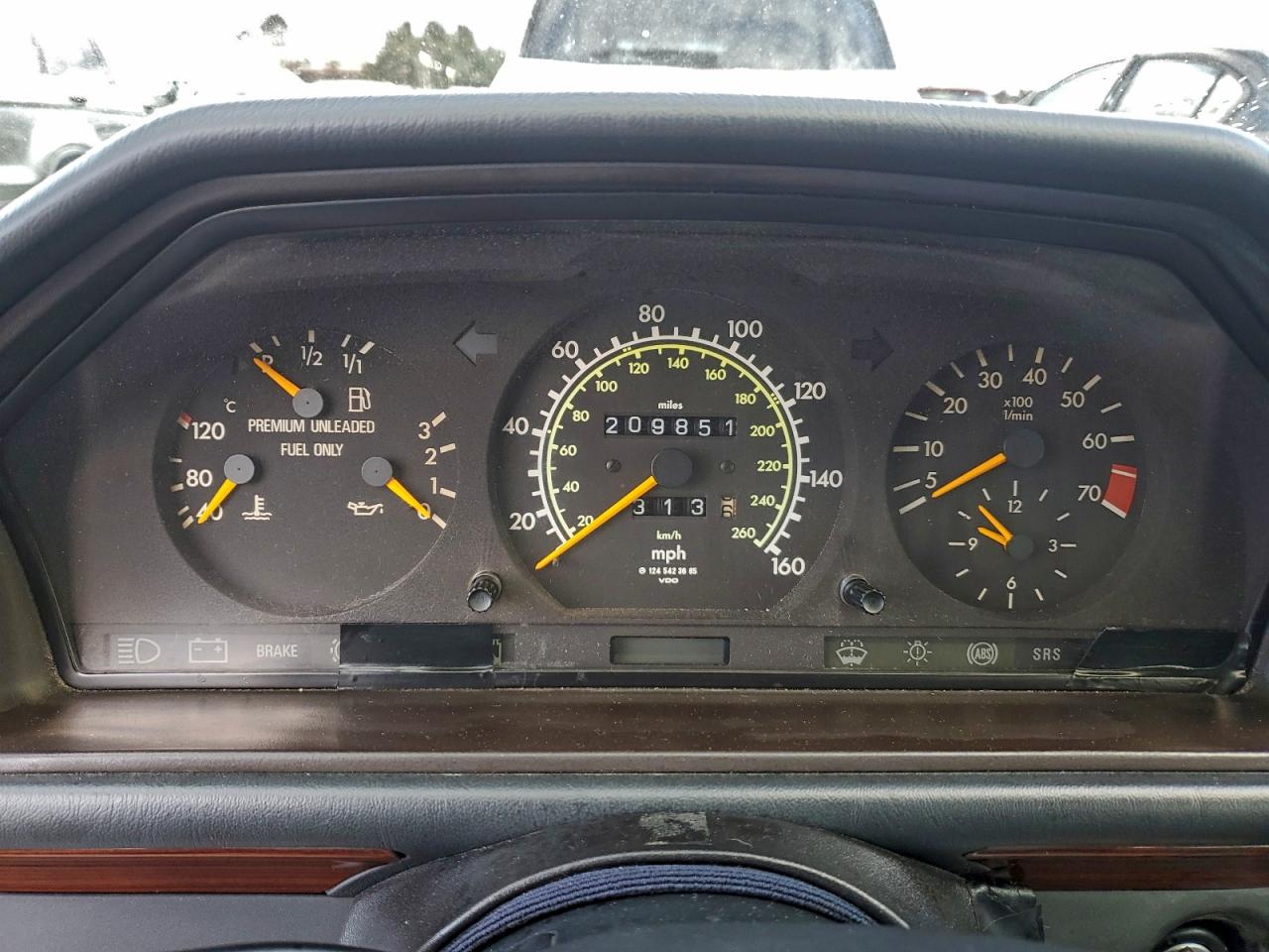 1995 Mercedes-benz E 320 Black vin: WDBEA92EXSF305990